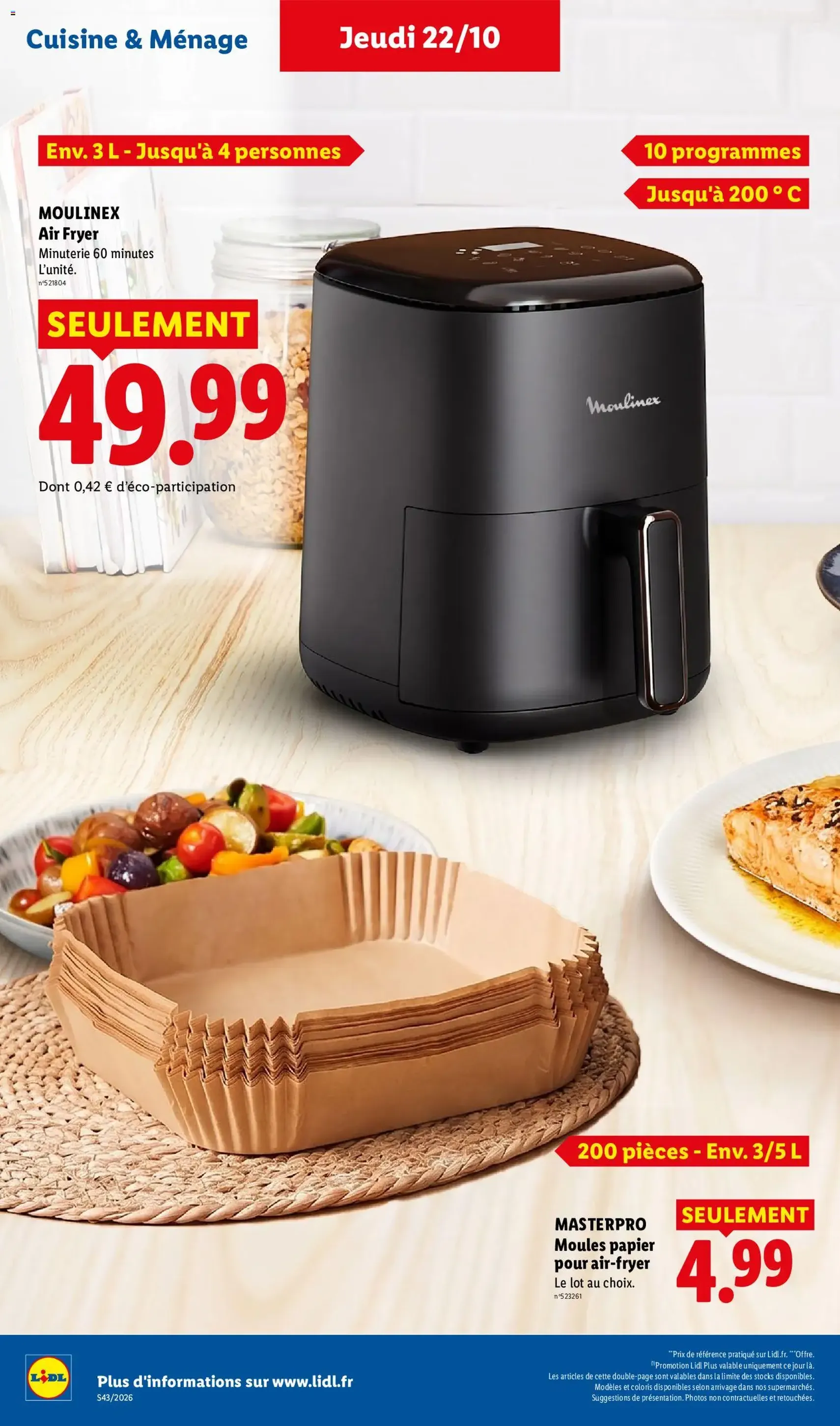 LIDL catalogue - brochure valable à partir du 22/10/2026, page 47 sur 66
