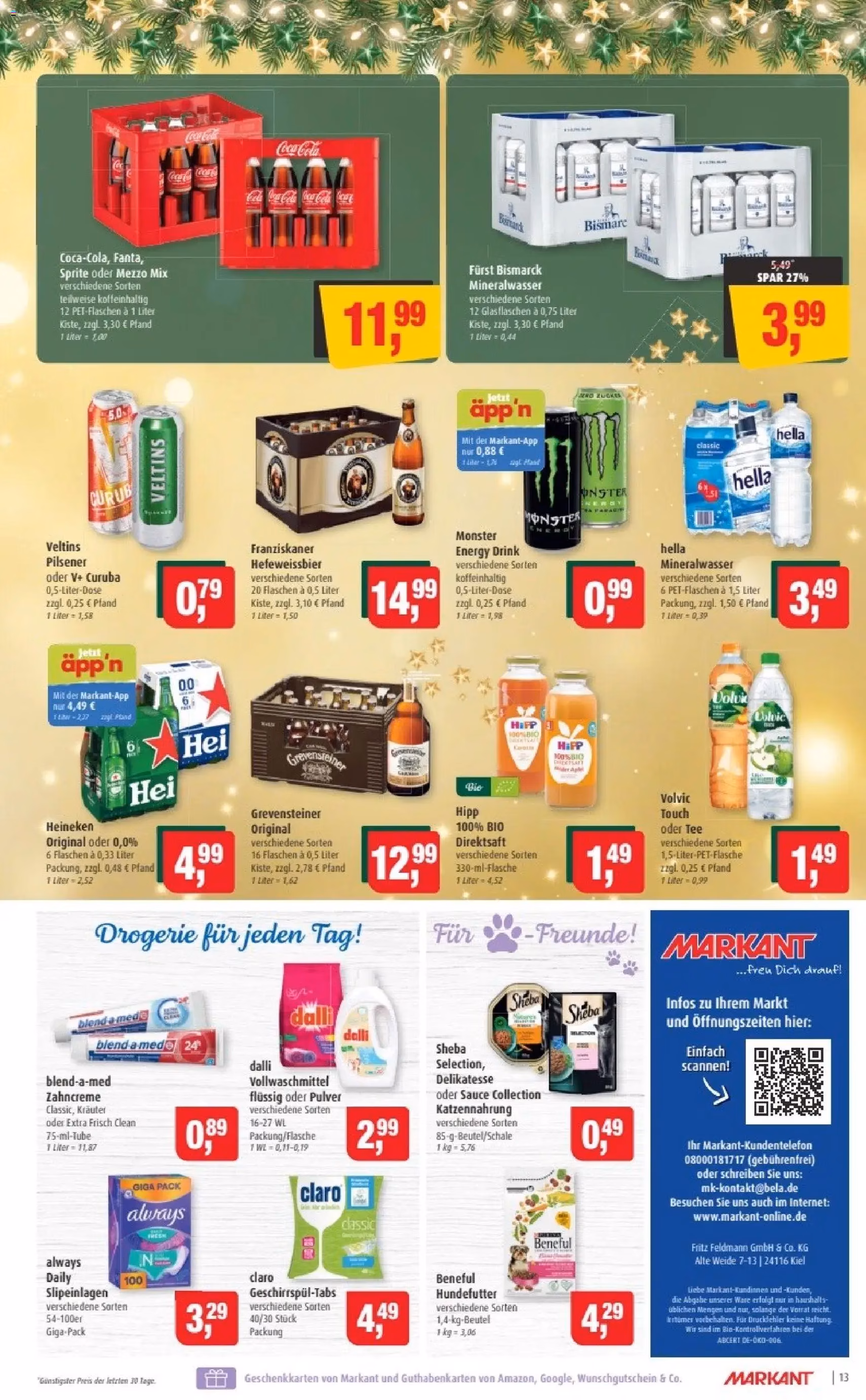 Markant Prospekt - Gültiger Prospekt ab 15.12.2025, Seite 13 von insgesamt 14