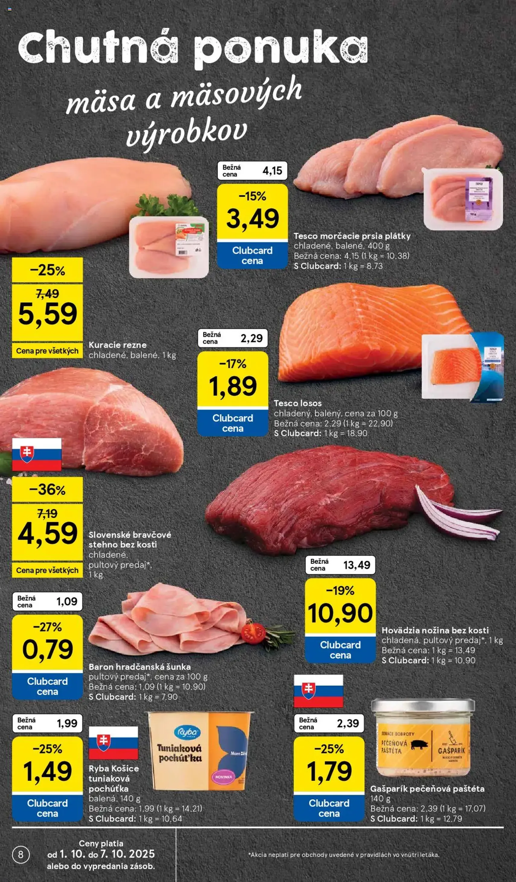 Tesco Hypermarket - leták - platný leták od 01.10.2025 strana 8 z 33