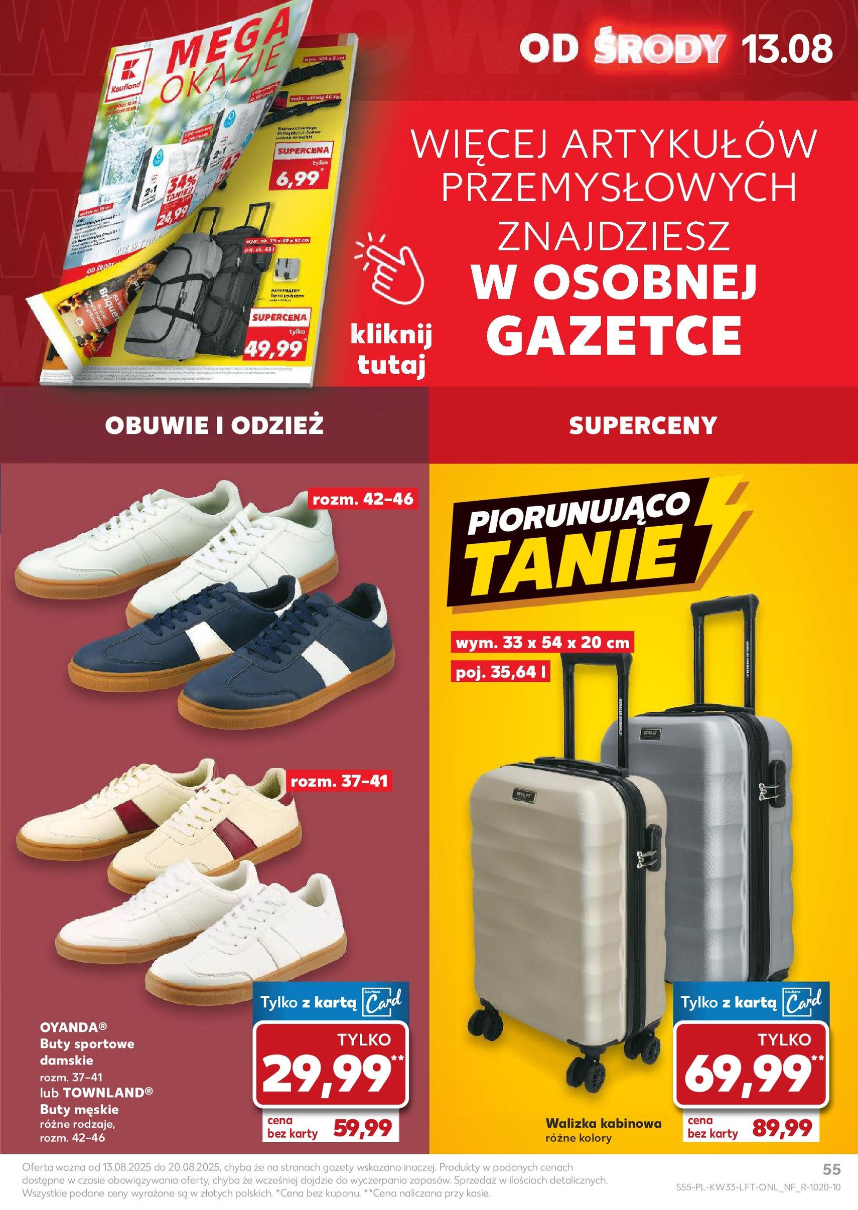 Kaufland gazetka - ważny gazetka od 13.08.2025 strona 55 z 58
