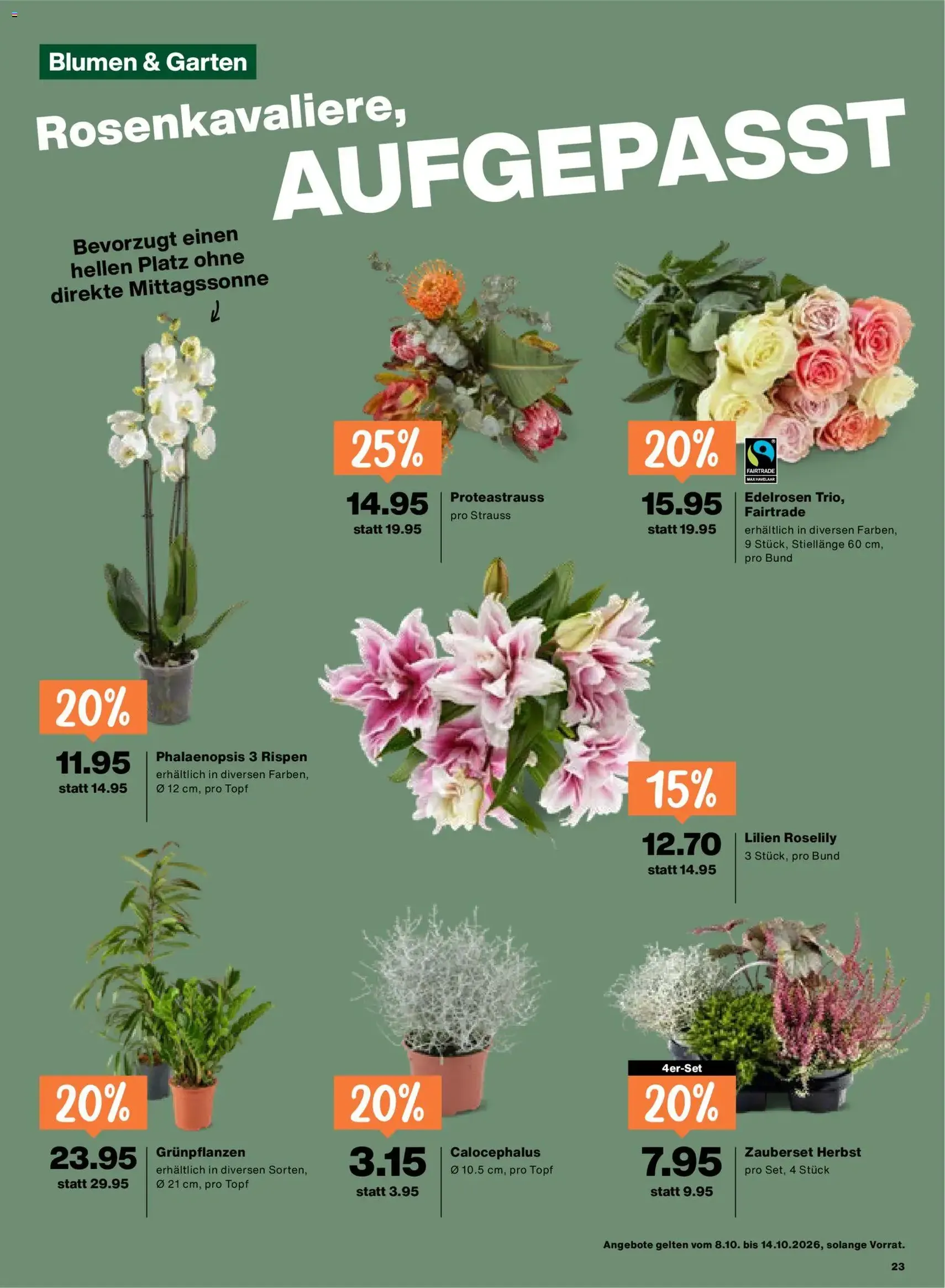 Migros aktionen - Gültiger Prospekt ab 08.10.2026, Seite 23 von insgesamt 24