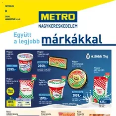 Metro Akciós újság - szórólap előnézete érvényes 2025.08.01. -tól