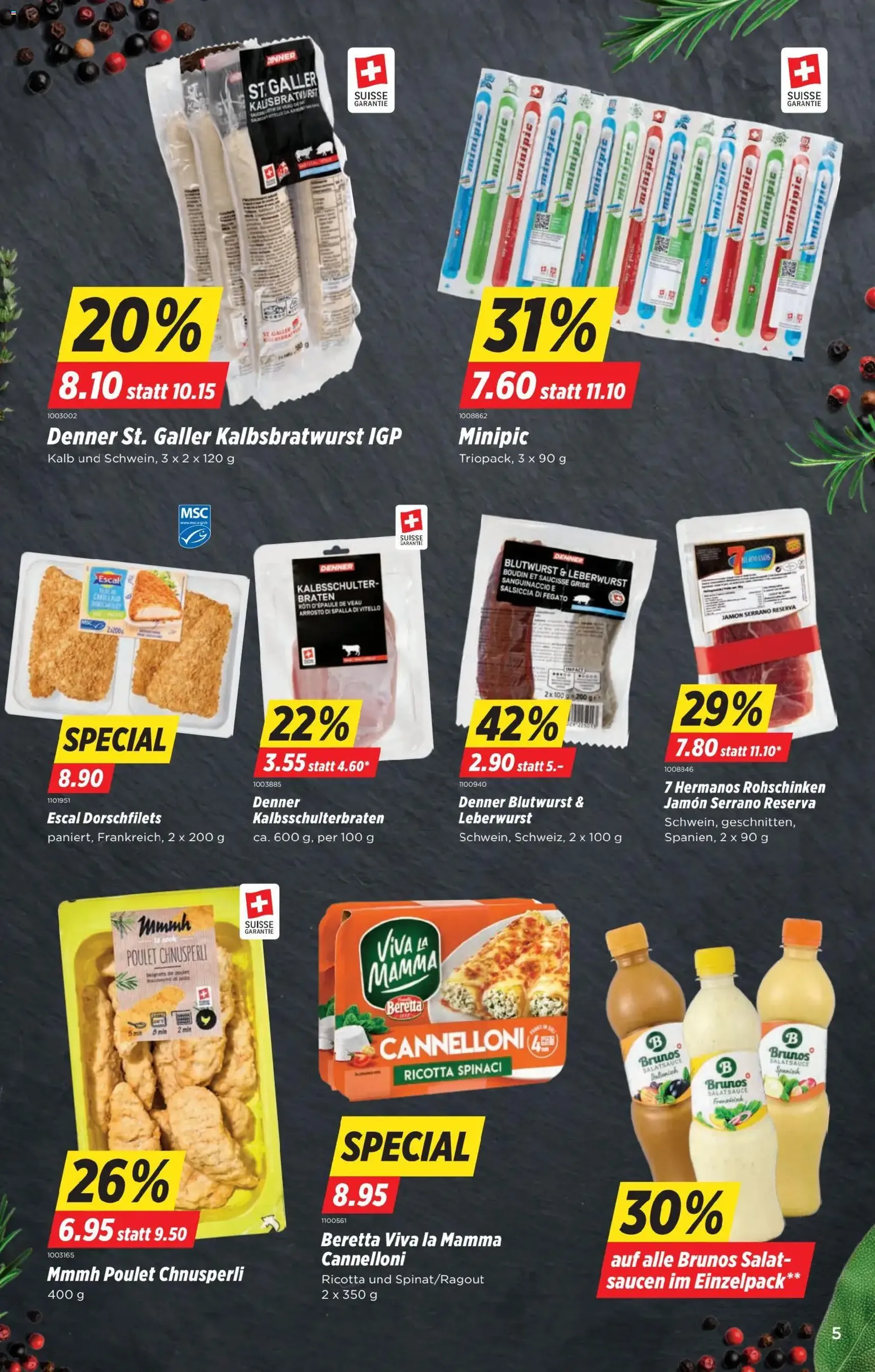 Denner Aktionen - Gültiger Prospekt ab 11.11.2025, Seite 5 von insgesamt 24