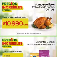 Vista previa del folleto Tottus Ofertas válido desde 17.05.2026
