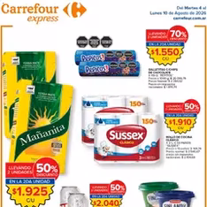 Vista previa del folleto Carrefour Express Folleto válido desde 04/08/2026