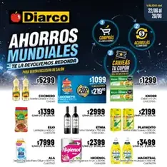 Vista previa del folleto Diarco ofertas válido desde 22/06/2026