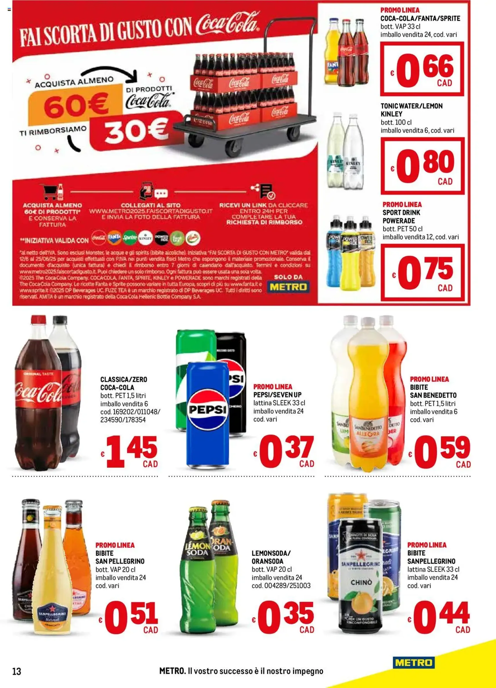 Volantino Metro - volantino valido dal 12/06/2025 pagina 13 di 33 Volantino Metro - volantino valido dal 12/06/2025 pagina 13 di 33