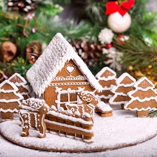 Recipe preview Gingerbread house
