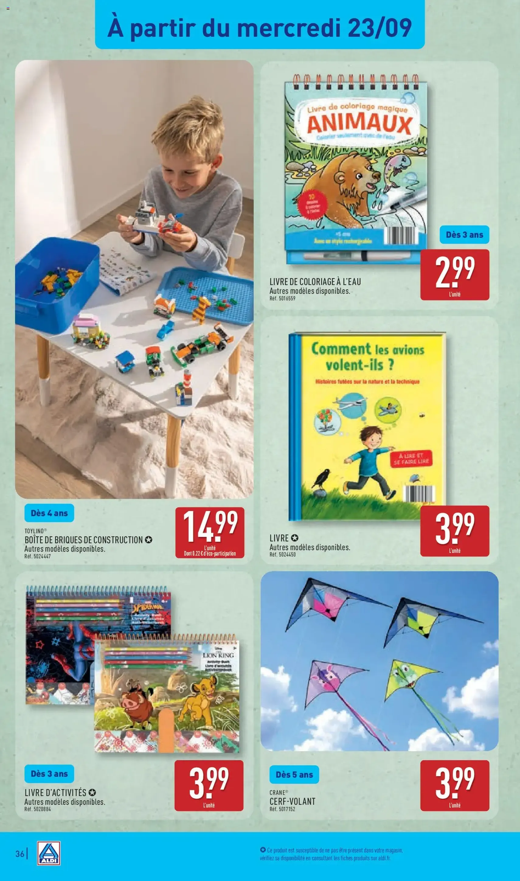 Aldi catalogue - brochure valable à partir du 22/09/2026, page 38 sur 52