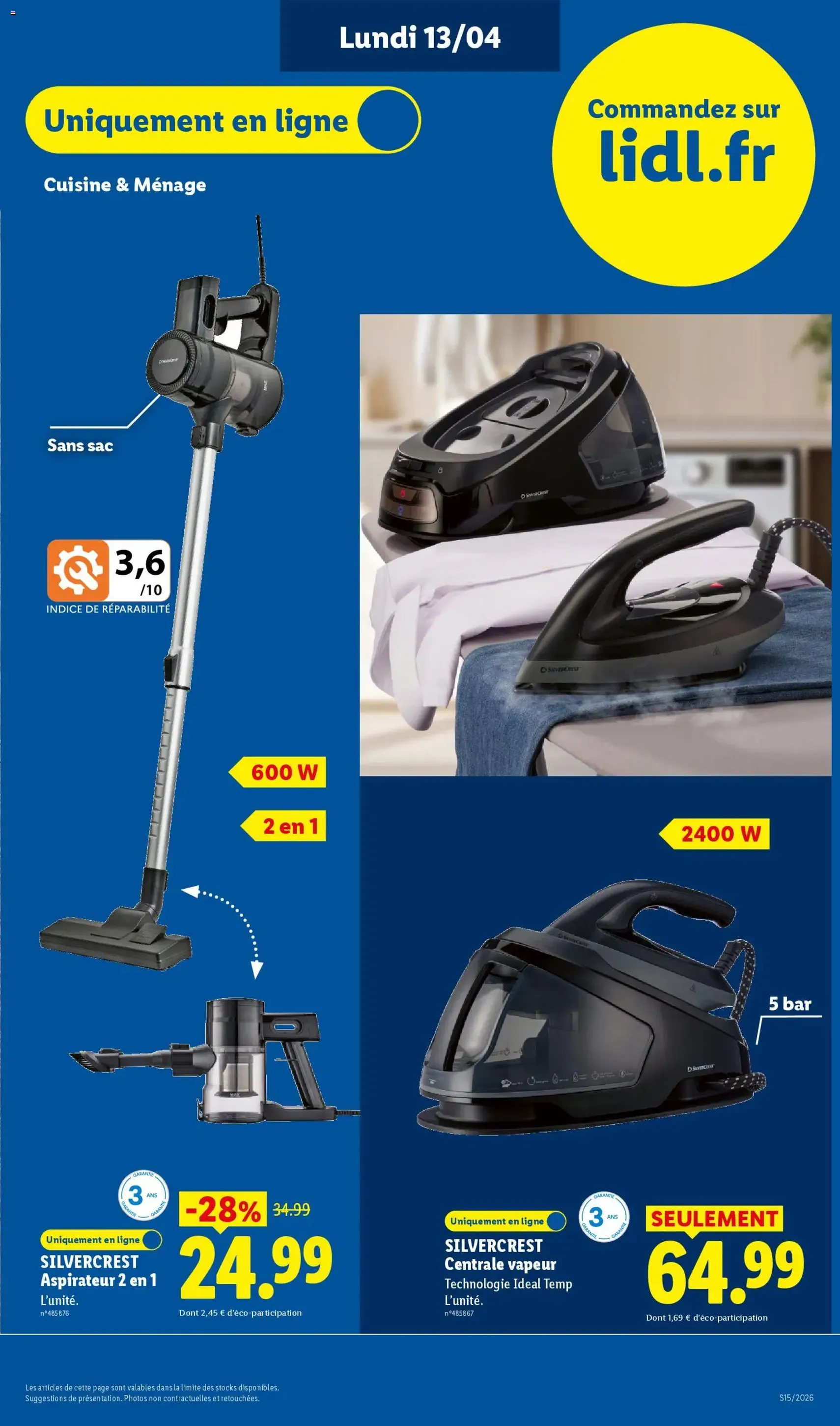 LIDL catalogue semaine 15 - brochure valable à partir du 09/04/2026, page 67 sur 75