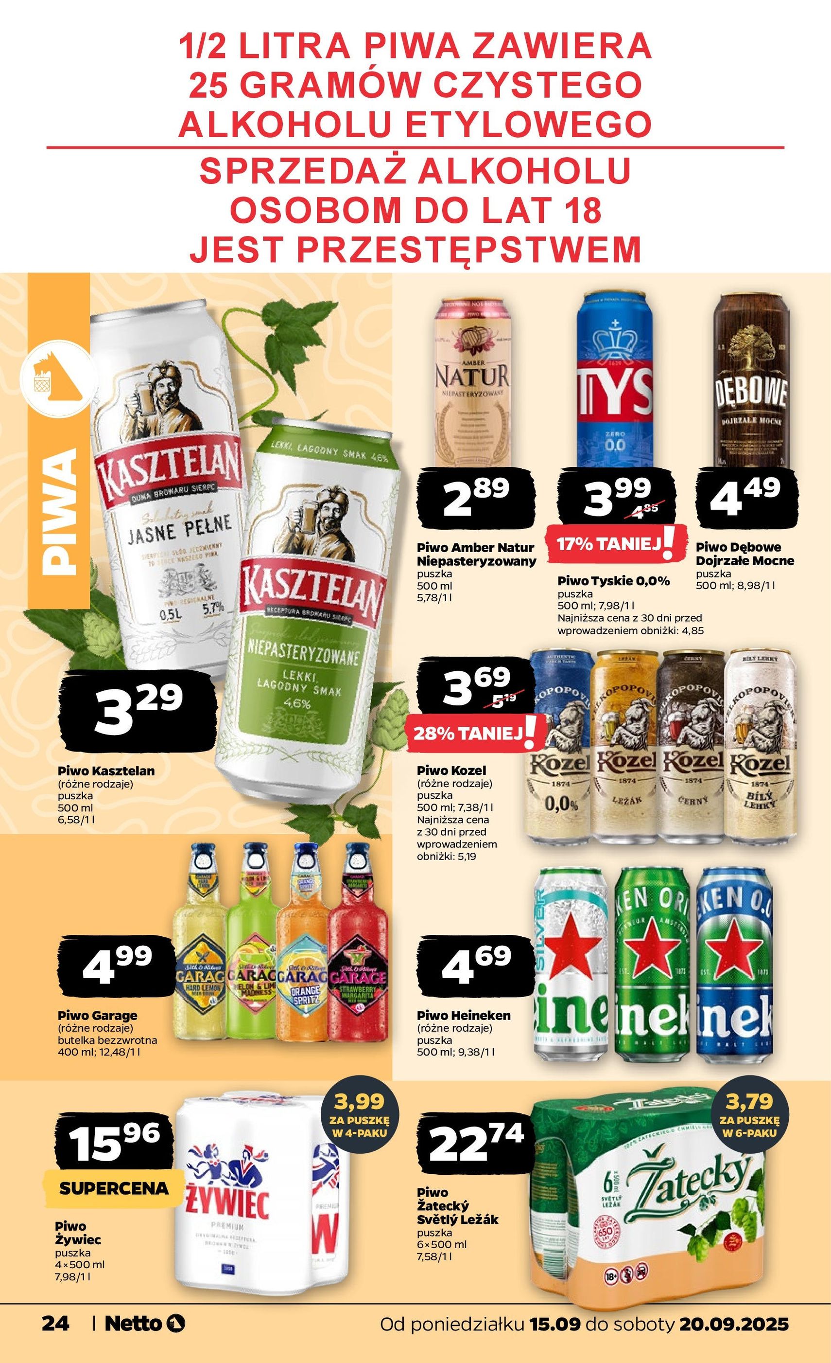 Netto - NETTO T38A ważne do 20.09 - ważny gazetka od 14.09.2025 strona 24 z 34