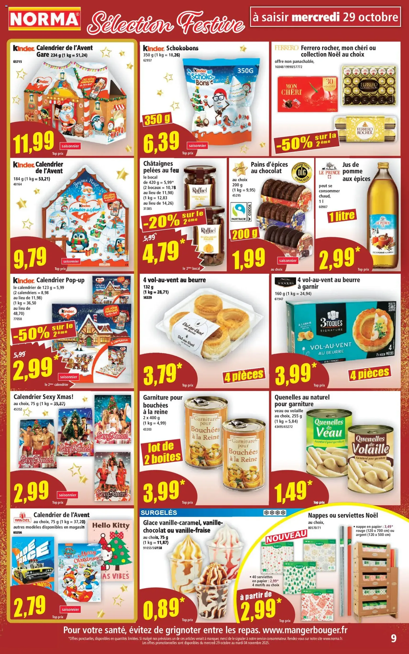 Norma catalogue - brochure valable à partir du 29/10/2025, page 9 sur 12 Norma catalogue - brochure valable à partir du 29/10/2025, page 9 sur 12