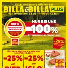 Billa Flugblatt - Prospekt Vorschau gültig ab 05.02.2026