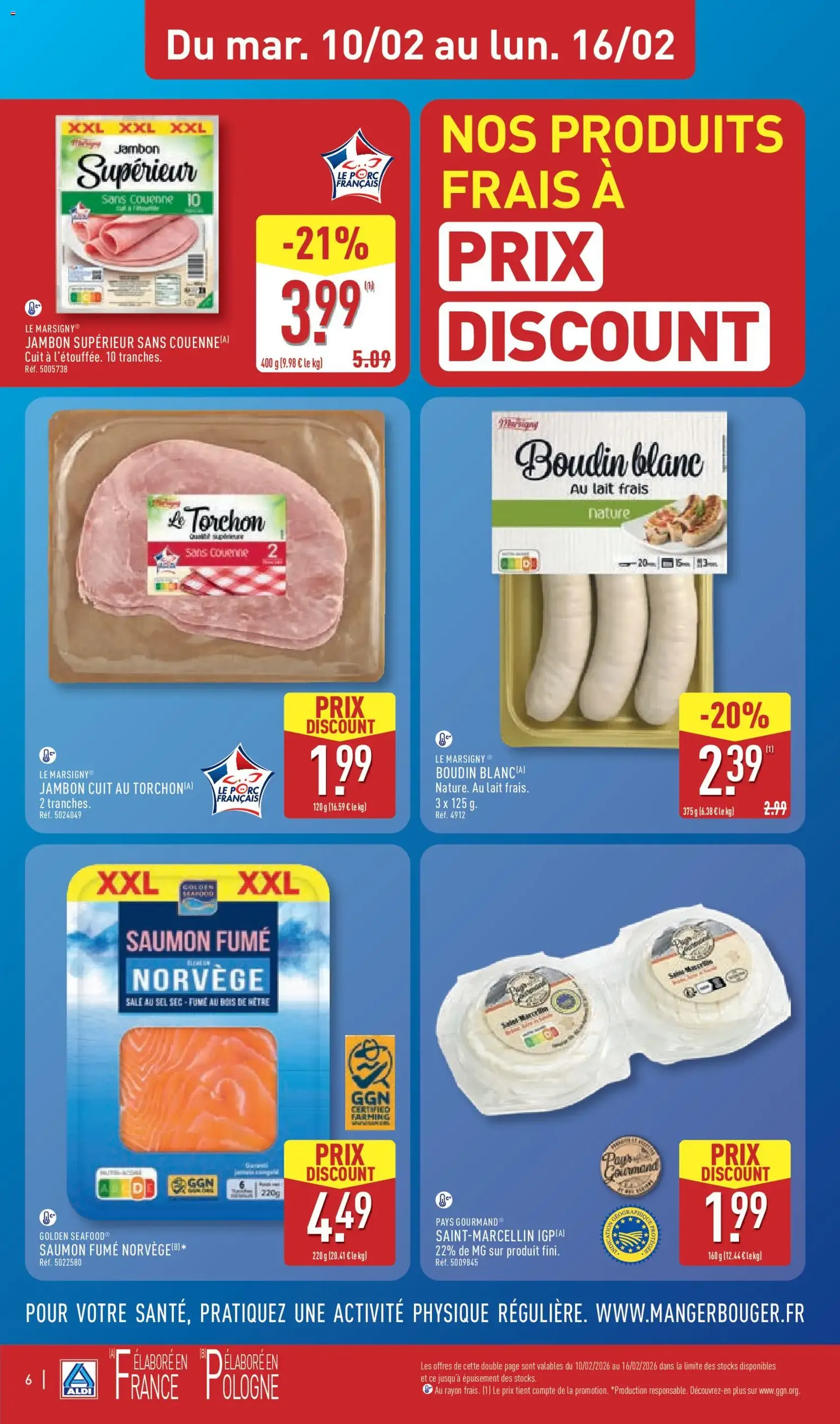 Aldi catalogue semaine 7 - brochure valable à partir du 10/02/2026, page 10 sur 46