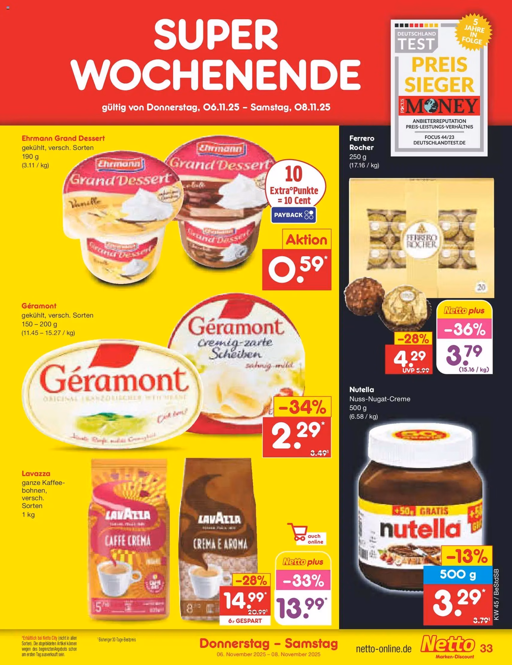 Netto Marken-Discount Prospekt - Gültiger Prospekt ab 03.11.2025, Seite 37 von insgesamt 63 Netto Marken-Discount Prospekt - Gültiger Prospekt ab 03.11.2025, Seite 37 von insgesamt 63
