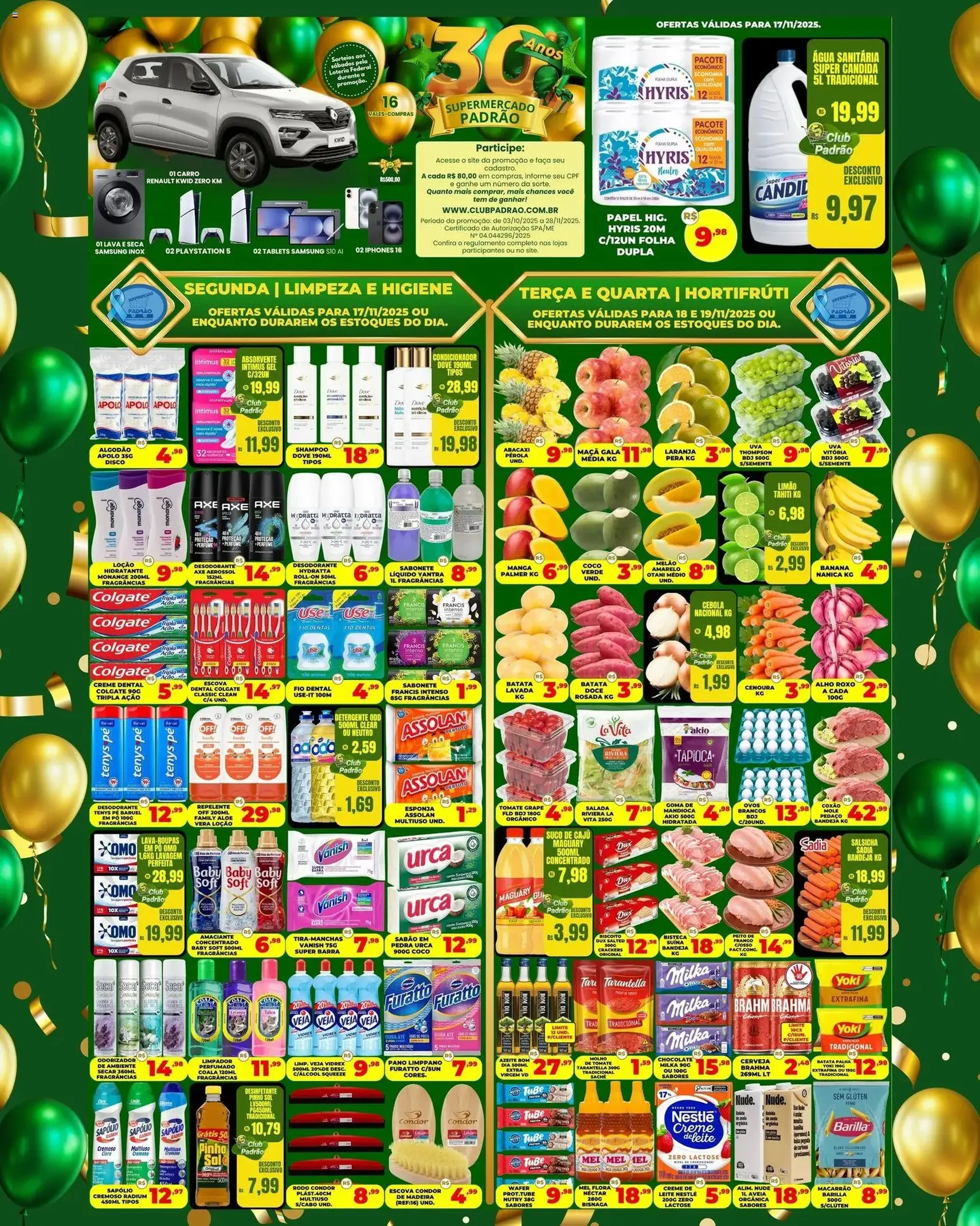 Supermercado Padrão Black Friday - folheto válido a partir de 17/11/2025 página 1 de 2
