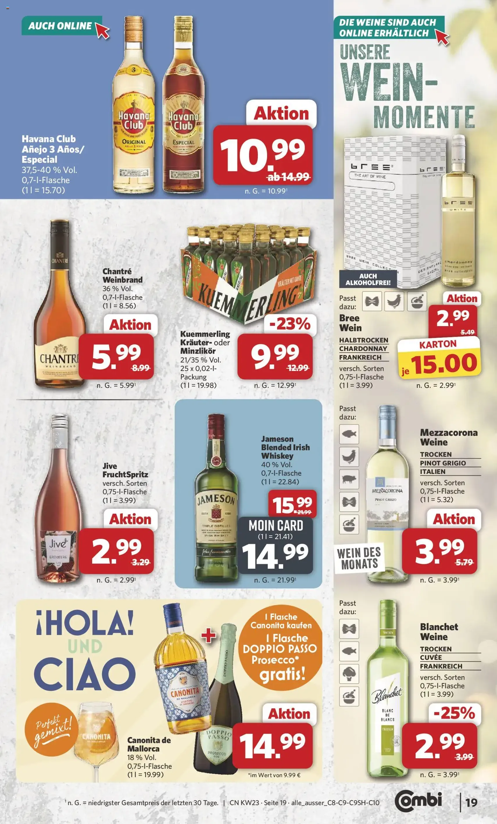 Combi Prospekt - Gültiger Prospekt ab 01.06.2026, Seite 19 von insgesamt 31