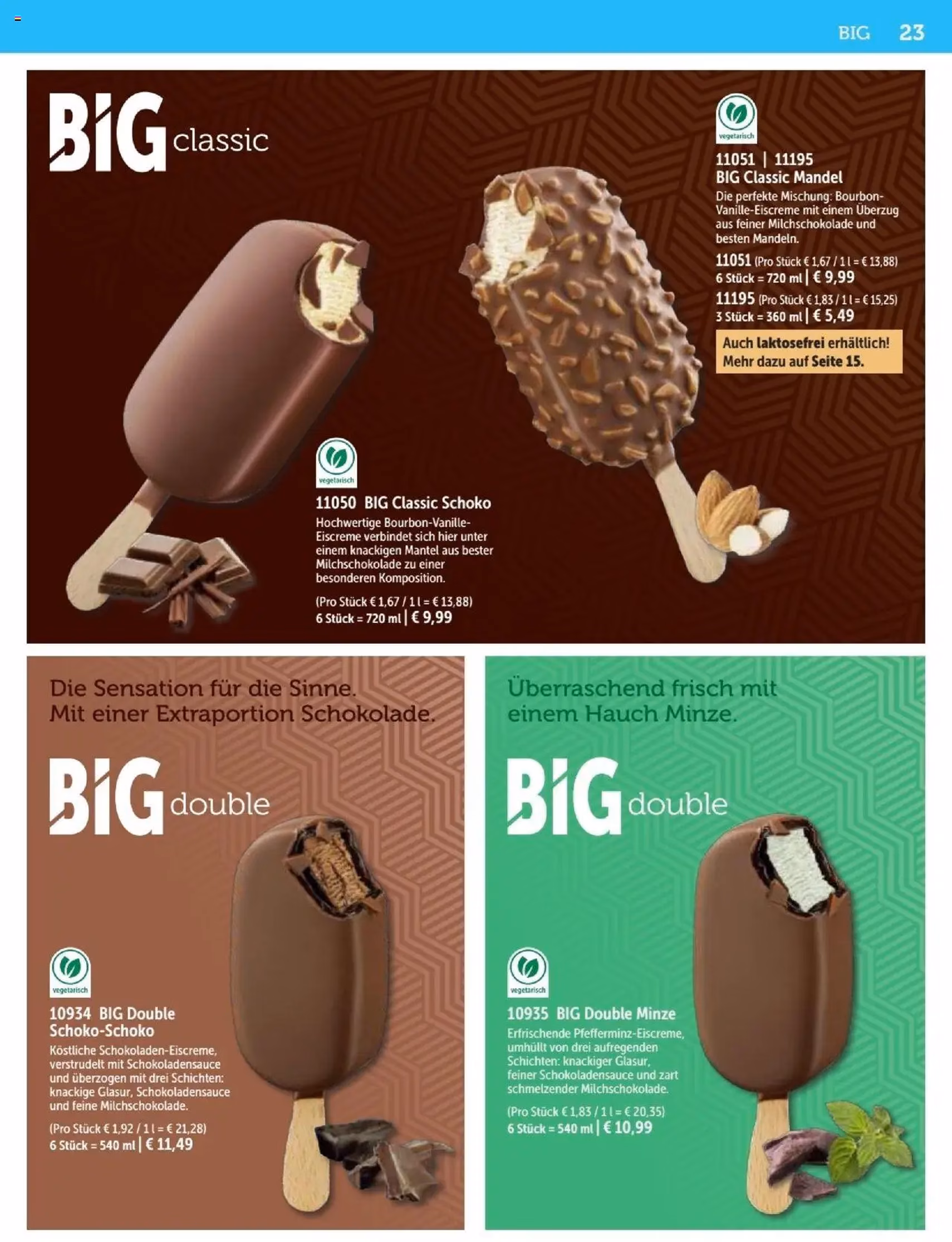 Bofrost Katalog - Gültiger Prospekt ab 07.09.2025, Seite 23 von insgesamt 148 Bofrost Katalog - Gültiger Prospekt ab 07.09.2025, Seite 23 von insgesamt 148