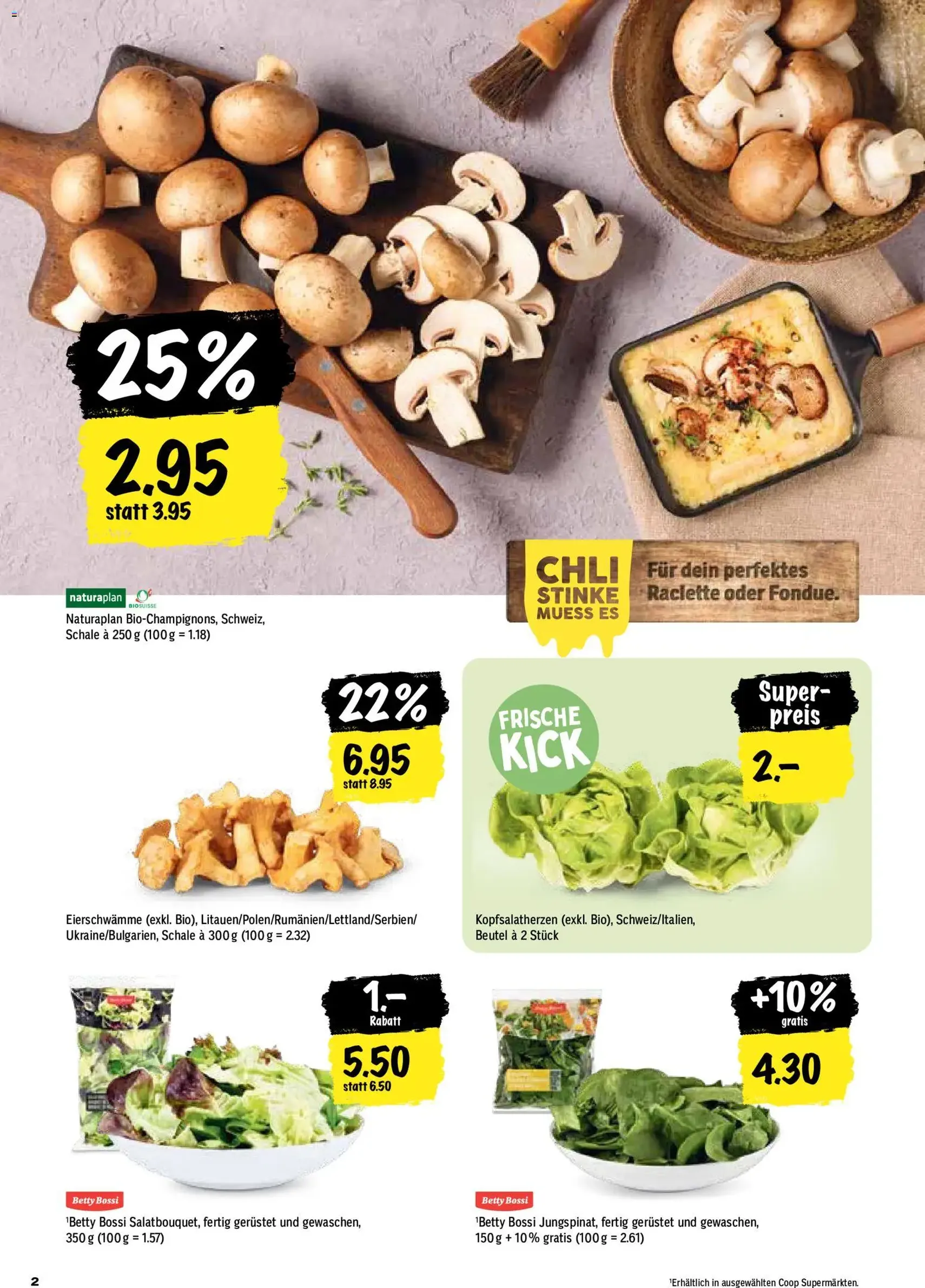 Coop aktionen - Gültiger Prospekt ab 01.10.2026, Seite 2 von insgesamt 24