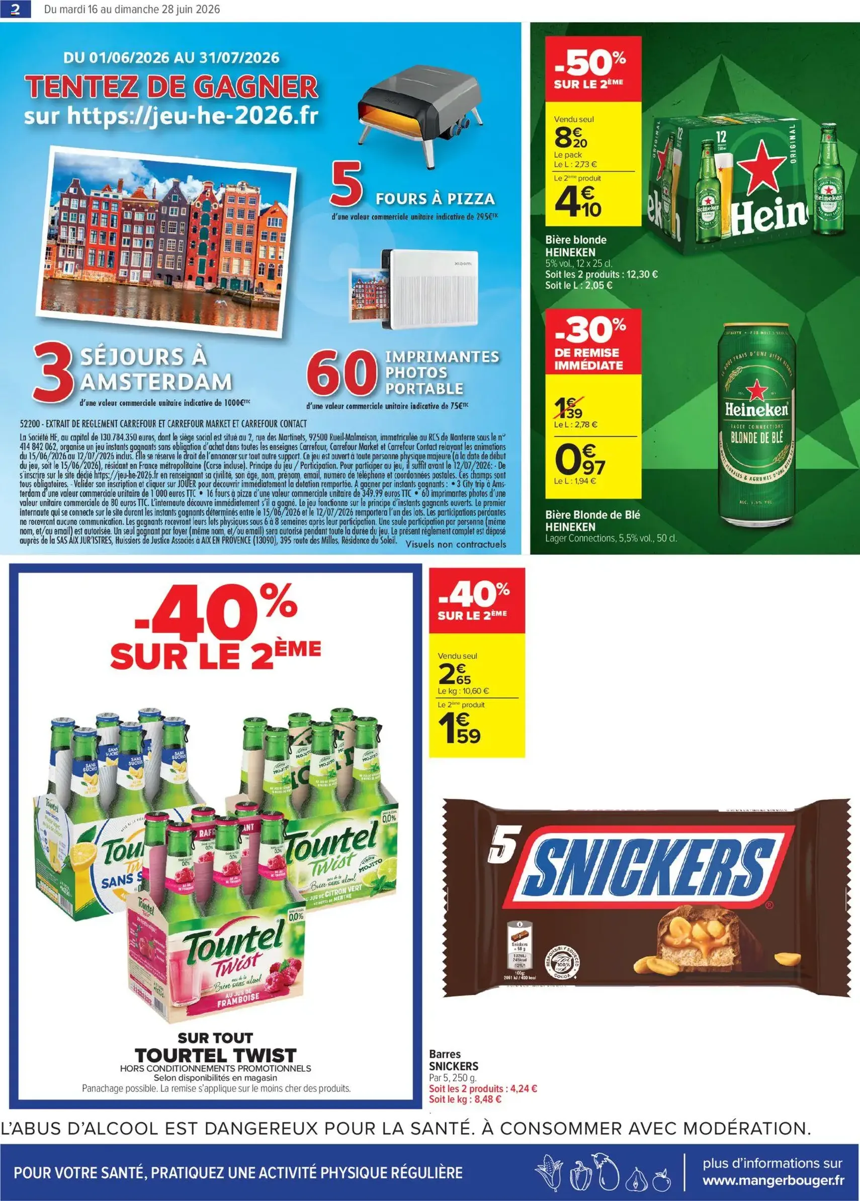 Carrefour contact Le mois des supporters - brochure valable à partir du 16/06/2026, page 2 sur 20