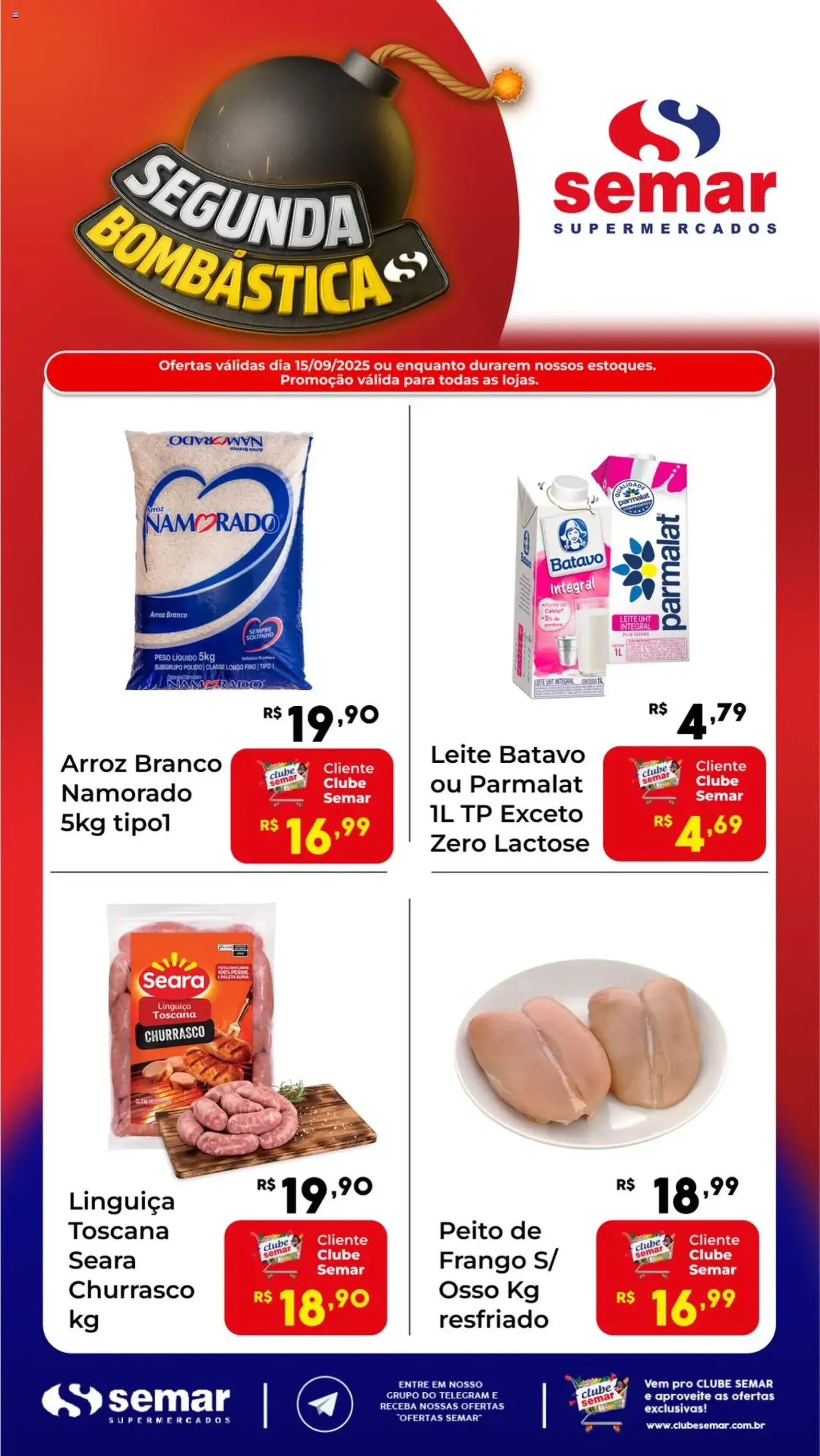 Semar Supermercado - Ofertas da semana - folheto válido a partir de 15/09/2025 página 1 de 1