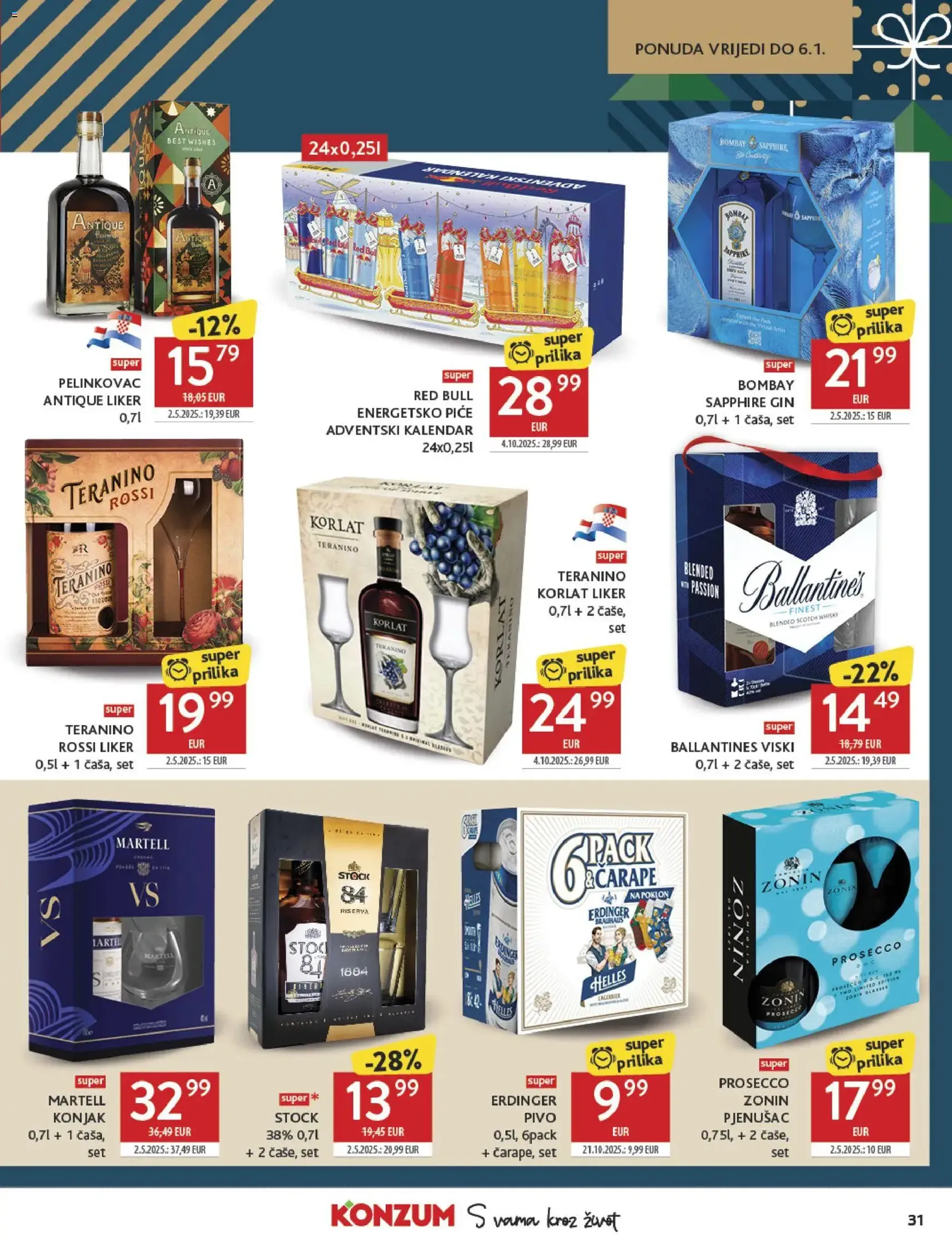 Konzum HR Akciós újság - 2025.11.26. érvényes szórólap 31 oldal 49 oldalból