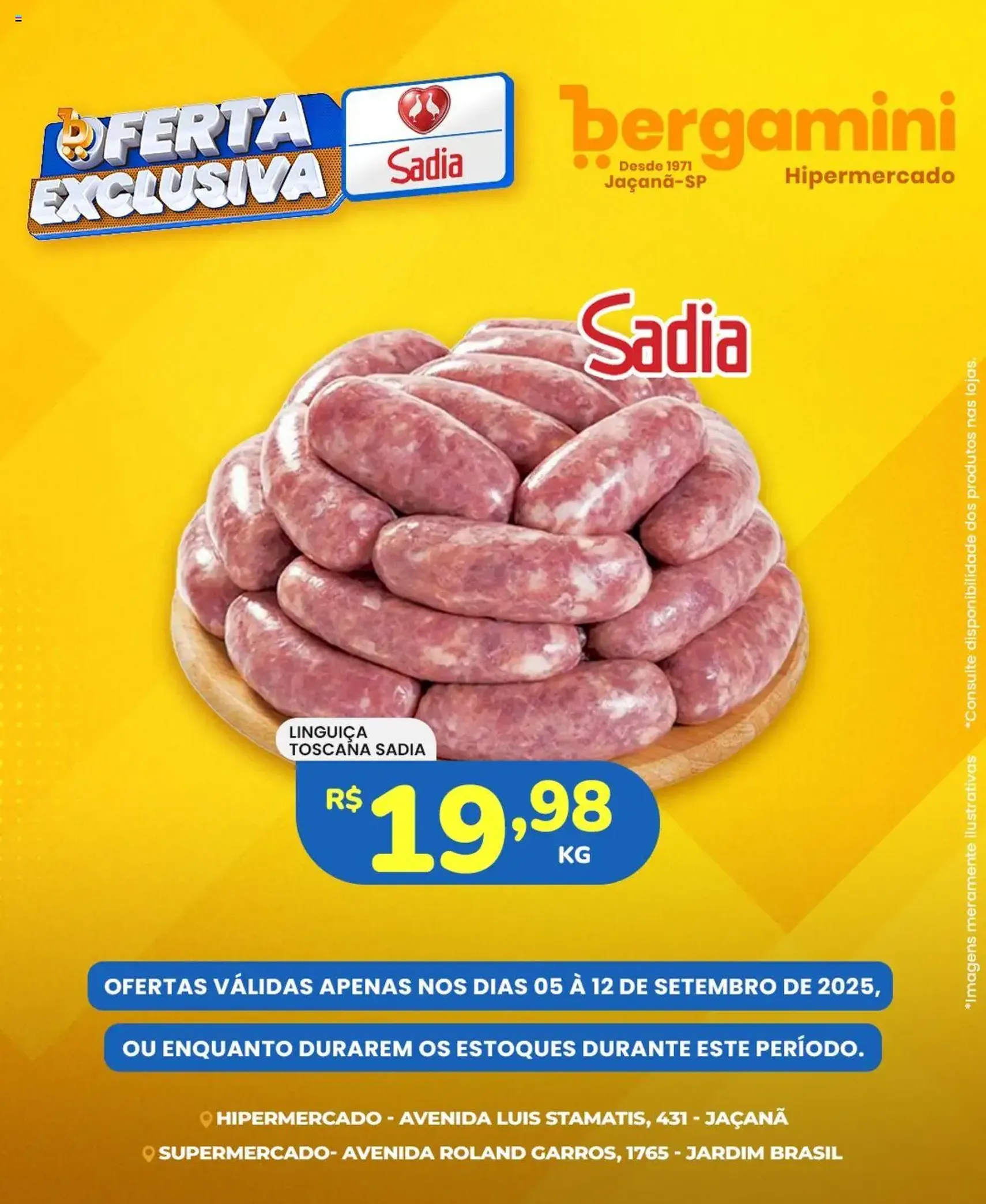 Supermercado Bergamini - Ofertas Sadia - folheto válido a partir de 05/09/2025 página 3 de 7 Supermercado Bergamini - Ofertas Sadia - folheto válido a partir de 05/09/2025 página 3 de 7