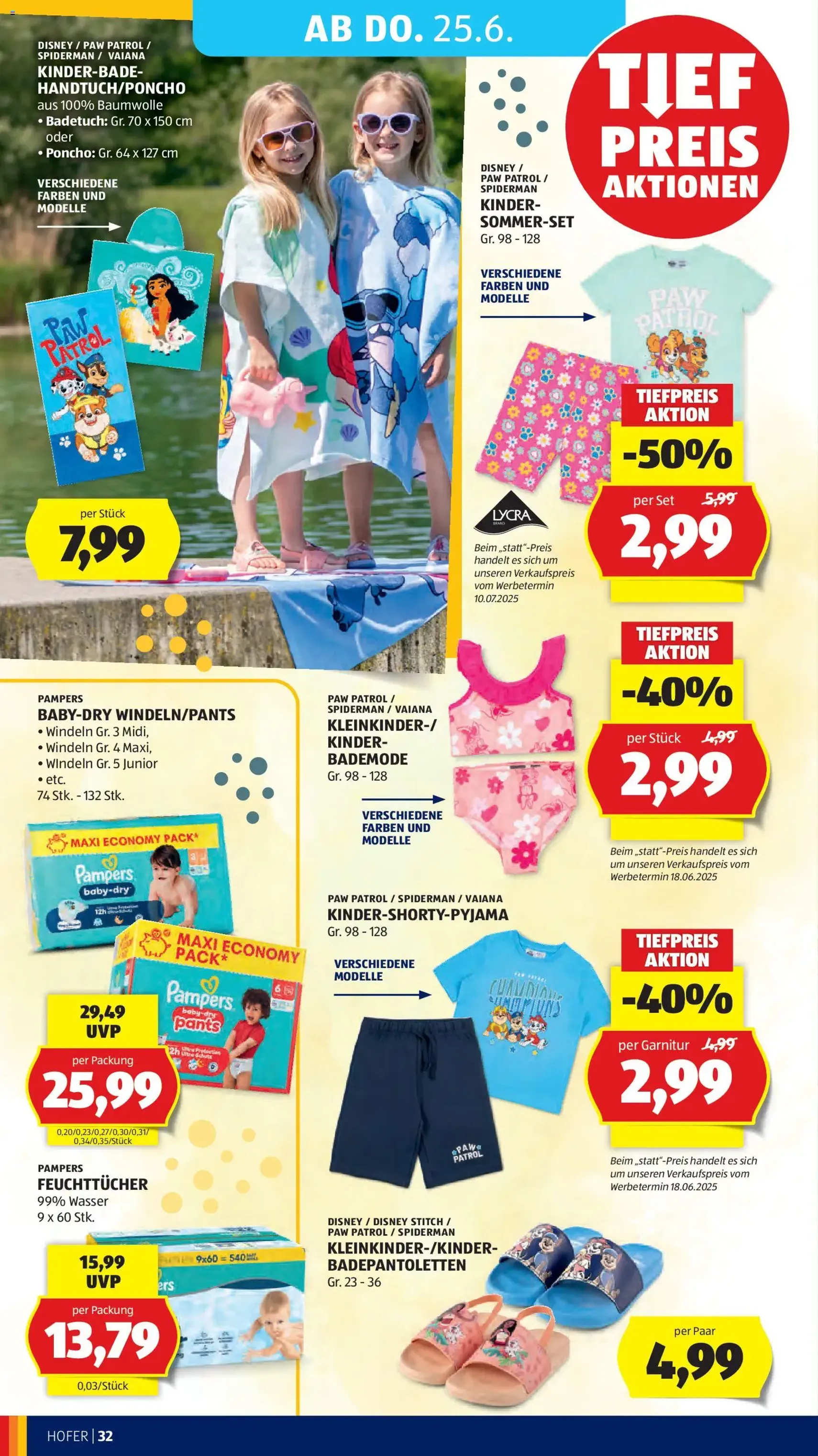 Hofer Flugblatt - Gültiger Prospekt ab 19.06.2026, Seite 38 von insgesamt 46
