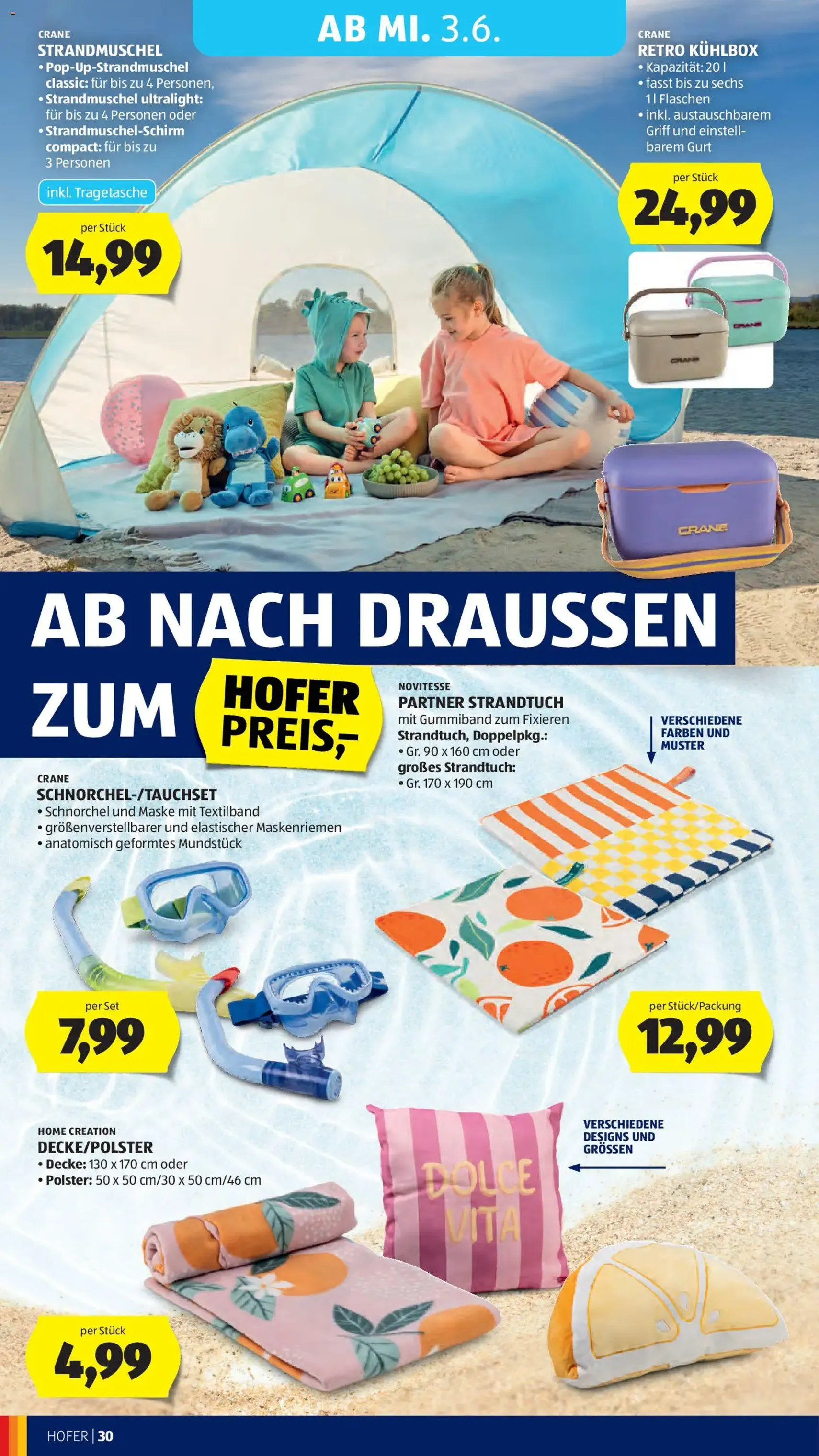 Hofer Flugblatt - Gültiger Prospekt ab 29.05.2026, Seite 36 von insgesamt 43