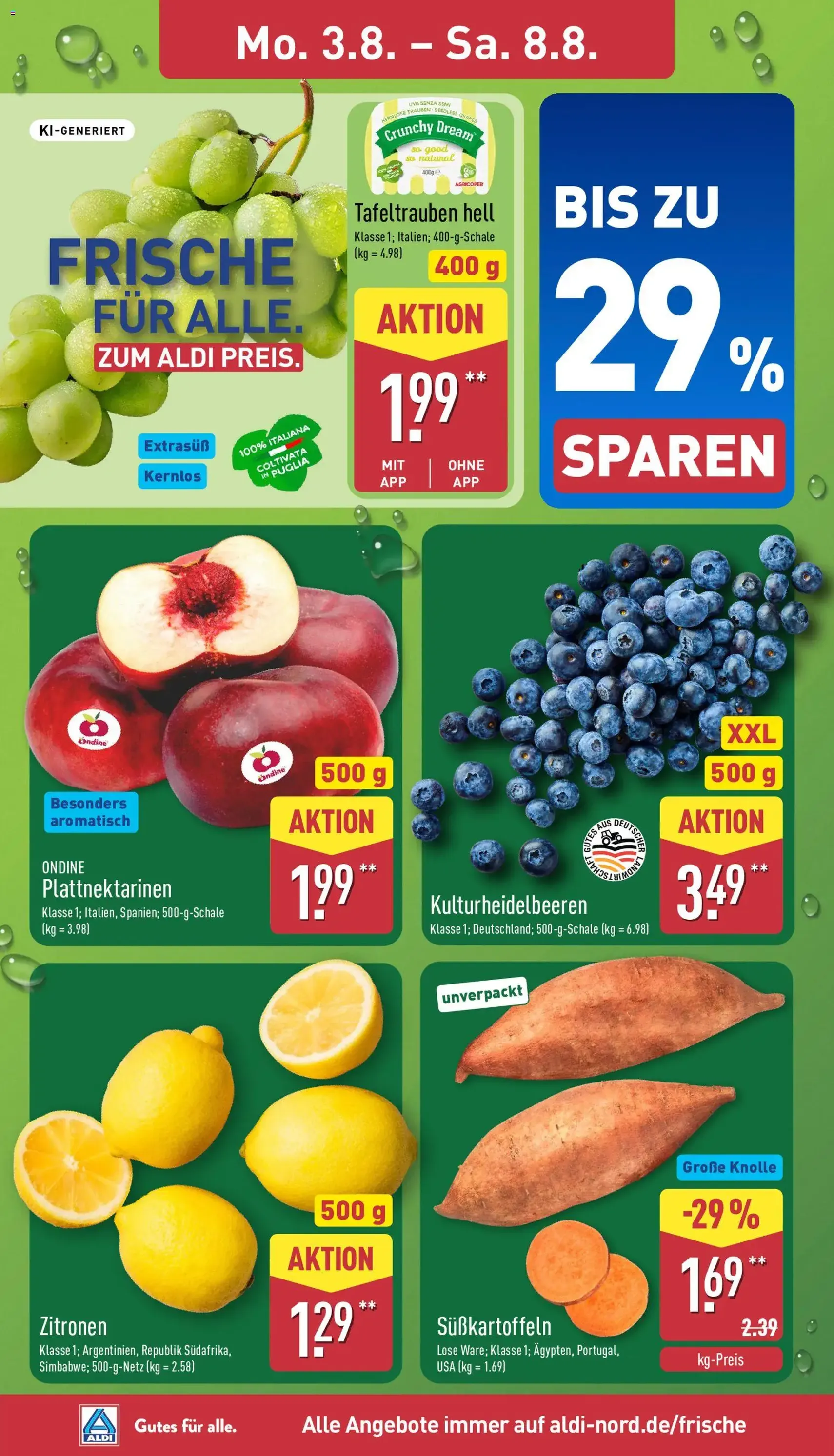 Aldi Prospekt - Gültiger Prospekt ab 03.08.2026, Seite 2 von insgesamt 40