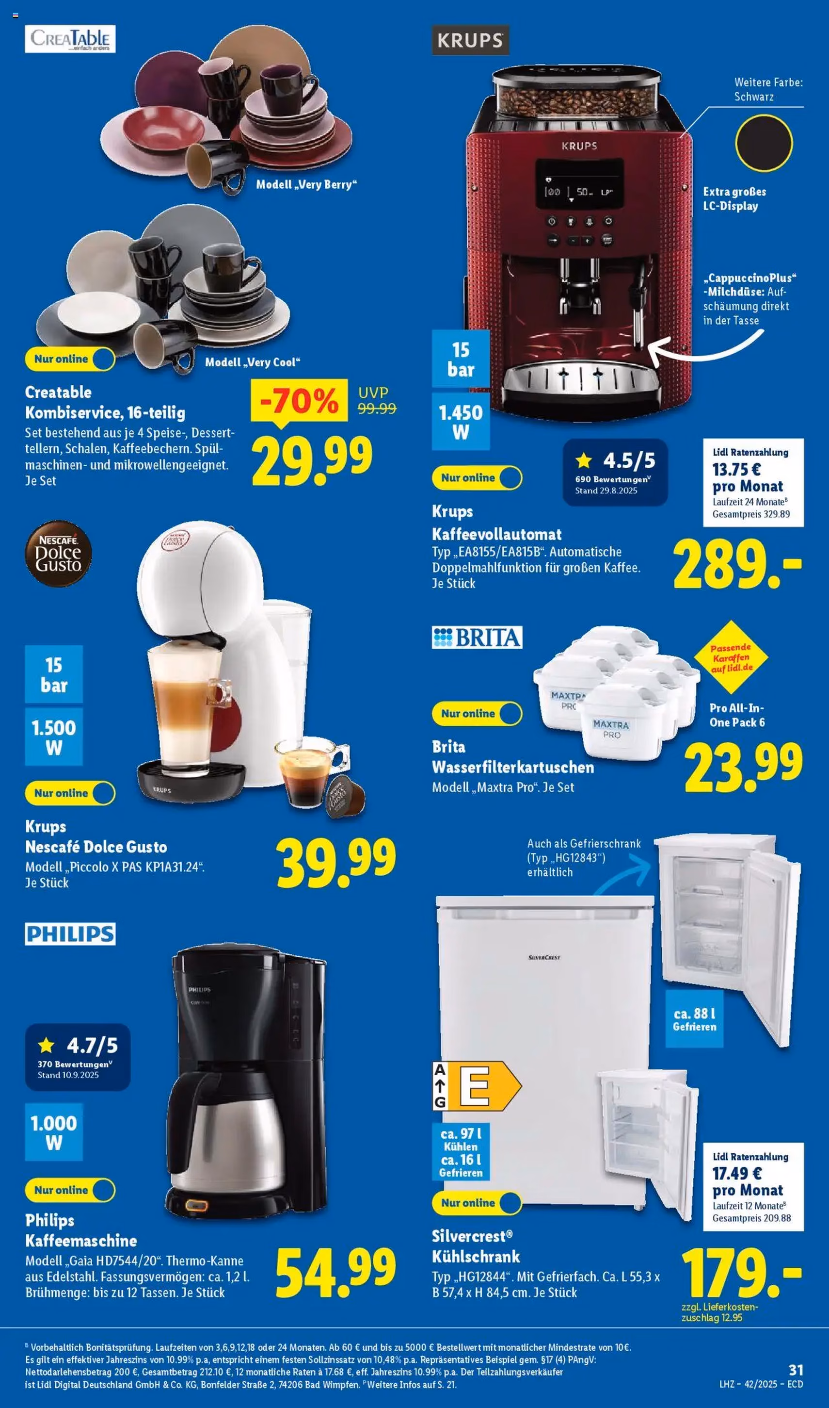 Lidl - Prospekt - Gültiger Prospekt ab 13.10.2025, Seite 7 von insgesamt 68