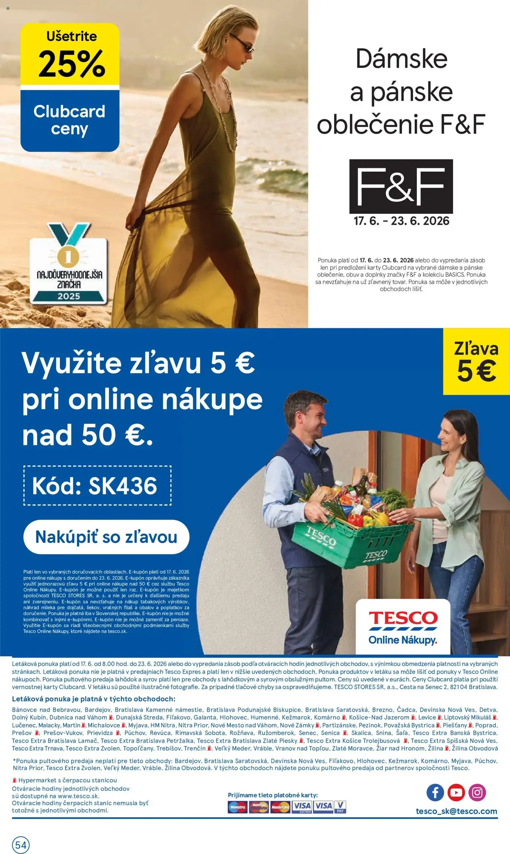 Tesco Hypermarket - leták - platný leták od 17.06.2026 strana 54 z 58