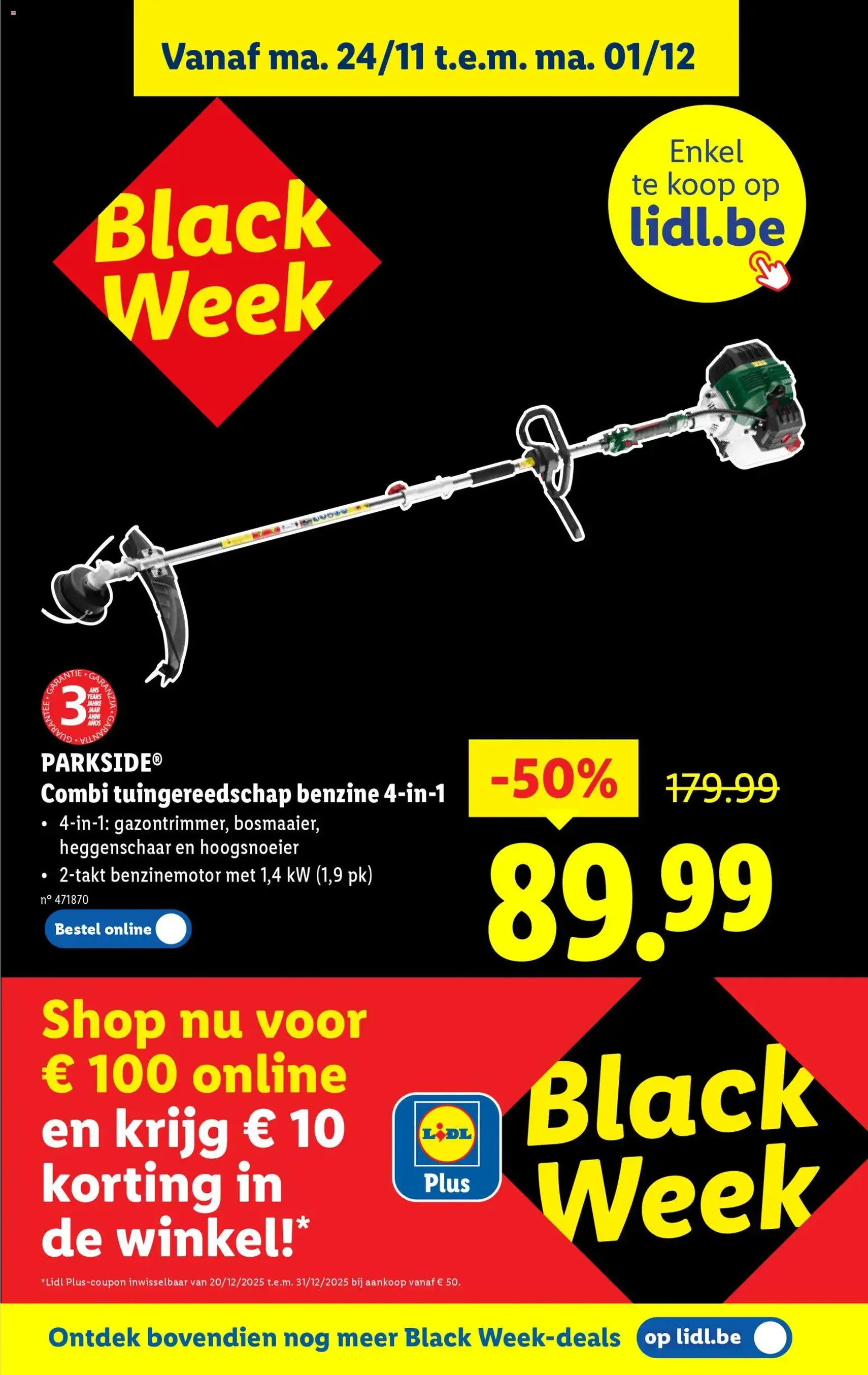 Lidl - Black Friday - geldige folder vanaf 24/11/2025 pagina 9 van 63