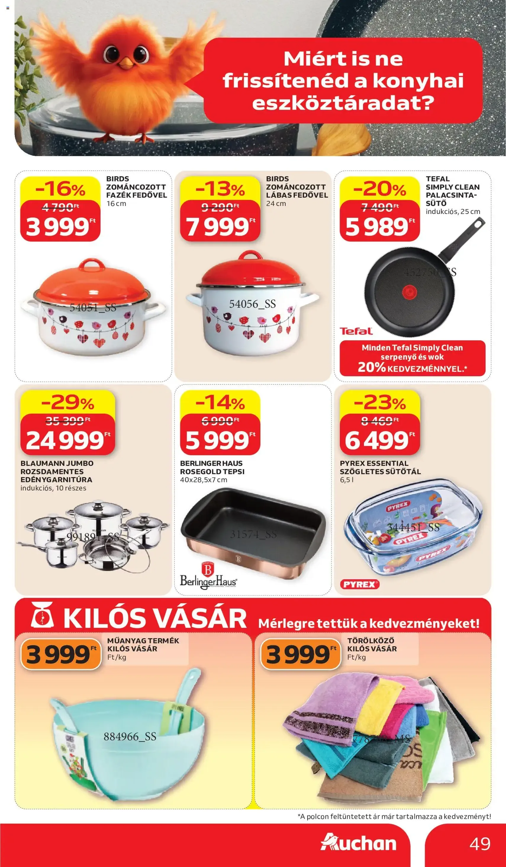 Auchan akciós újság - 2026.07.02. érvényes szórólap 49 oldal 56 oldalból