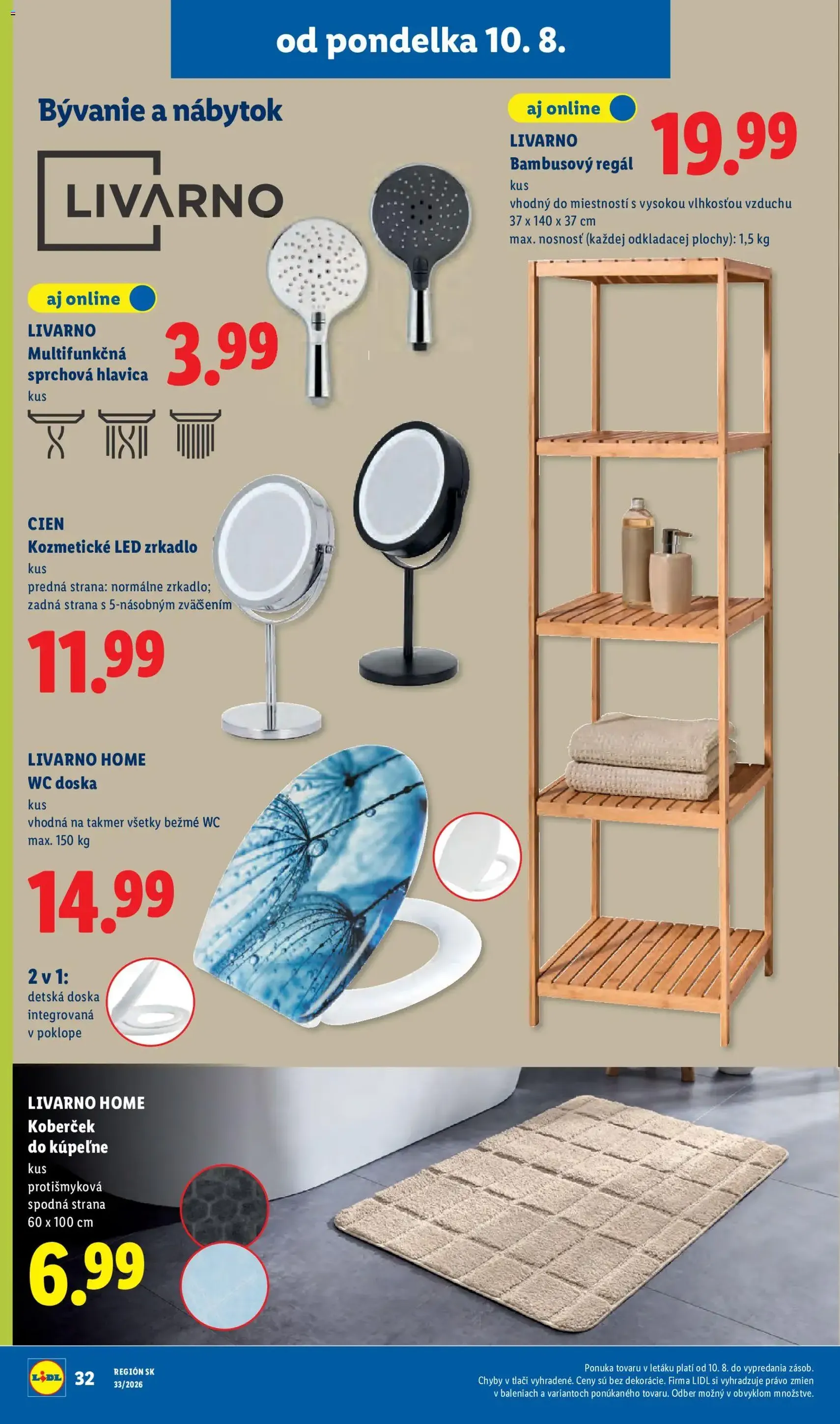 Lidl leták - platný leták od 10.08.2026 strana 44 z 97