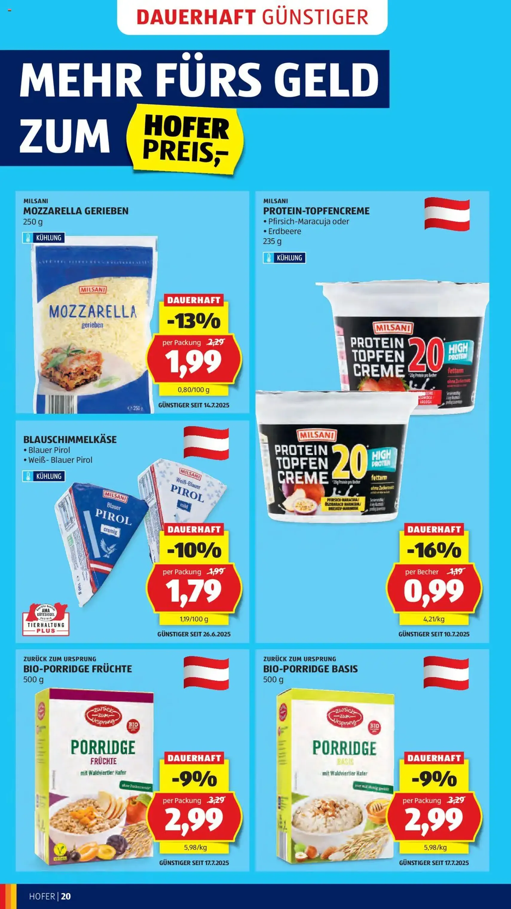 Hofer Flugblatt - Gültiger Prospekt ab 05.09.2025, Seite 22 von insgesamt 45 Hofer Flugblatt - Gültiger Prospekt ab 05.09.2025, Seite 22 von insgesamt 45