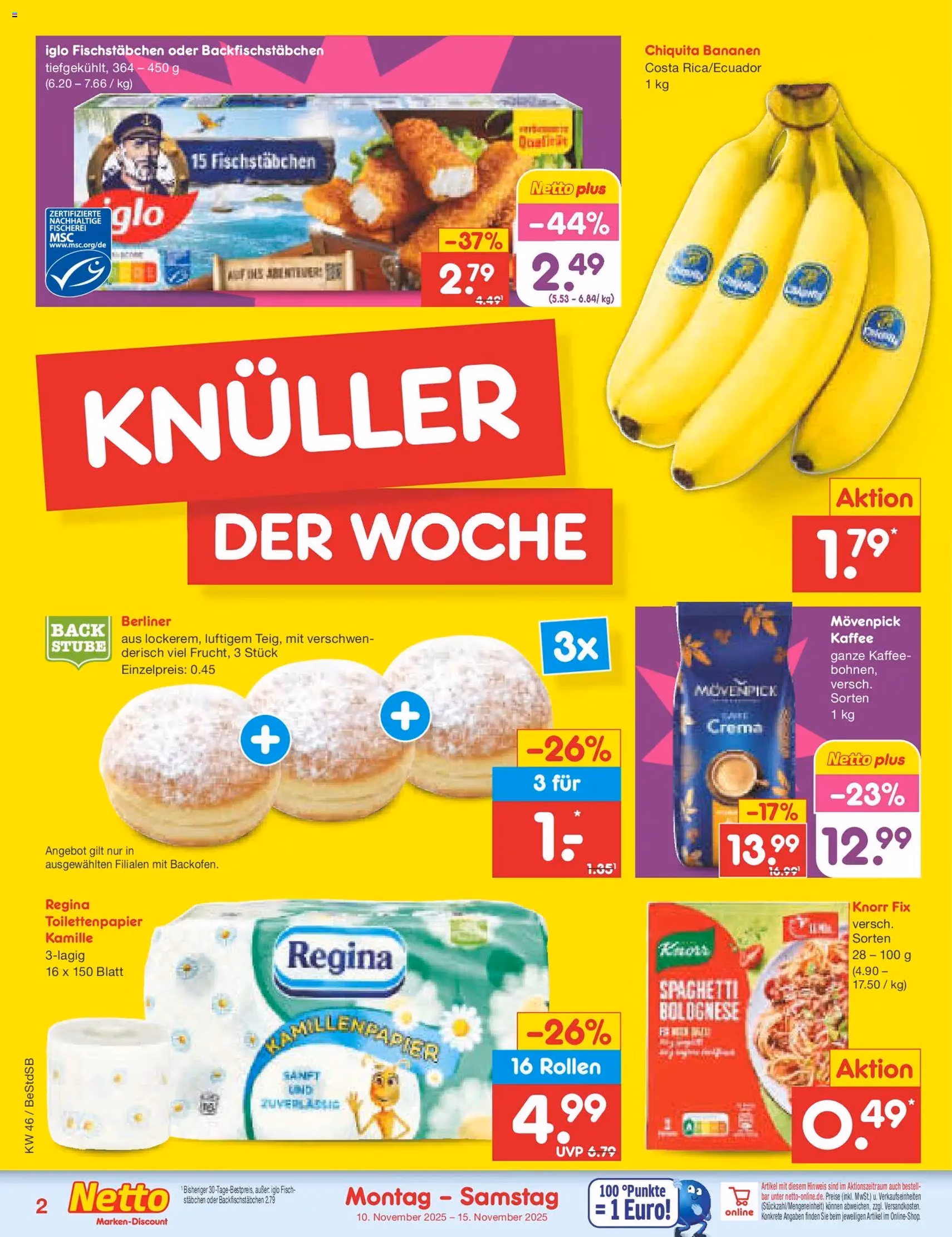 Netto Marken-Discount Prospekt - Gültiger Prospekt ab 10.11.2025, Seite 2 von insgesamt 63