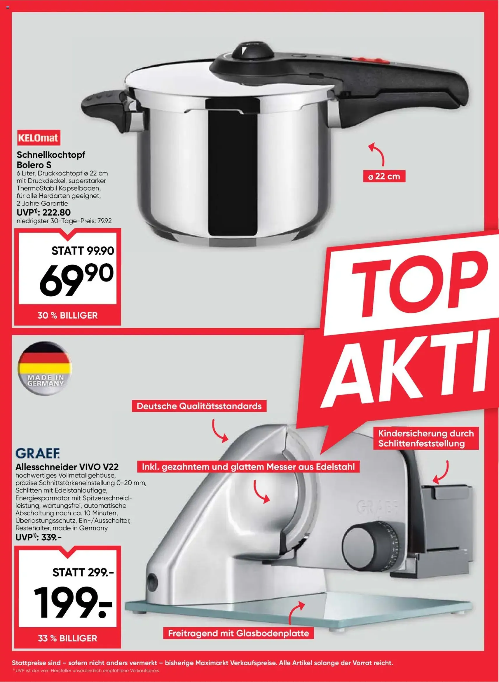 Maximarkt Flugblatt - Gültiger Prospekt ab 13.08.2026, Seite 22 von insgesamt 24