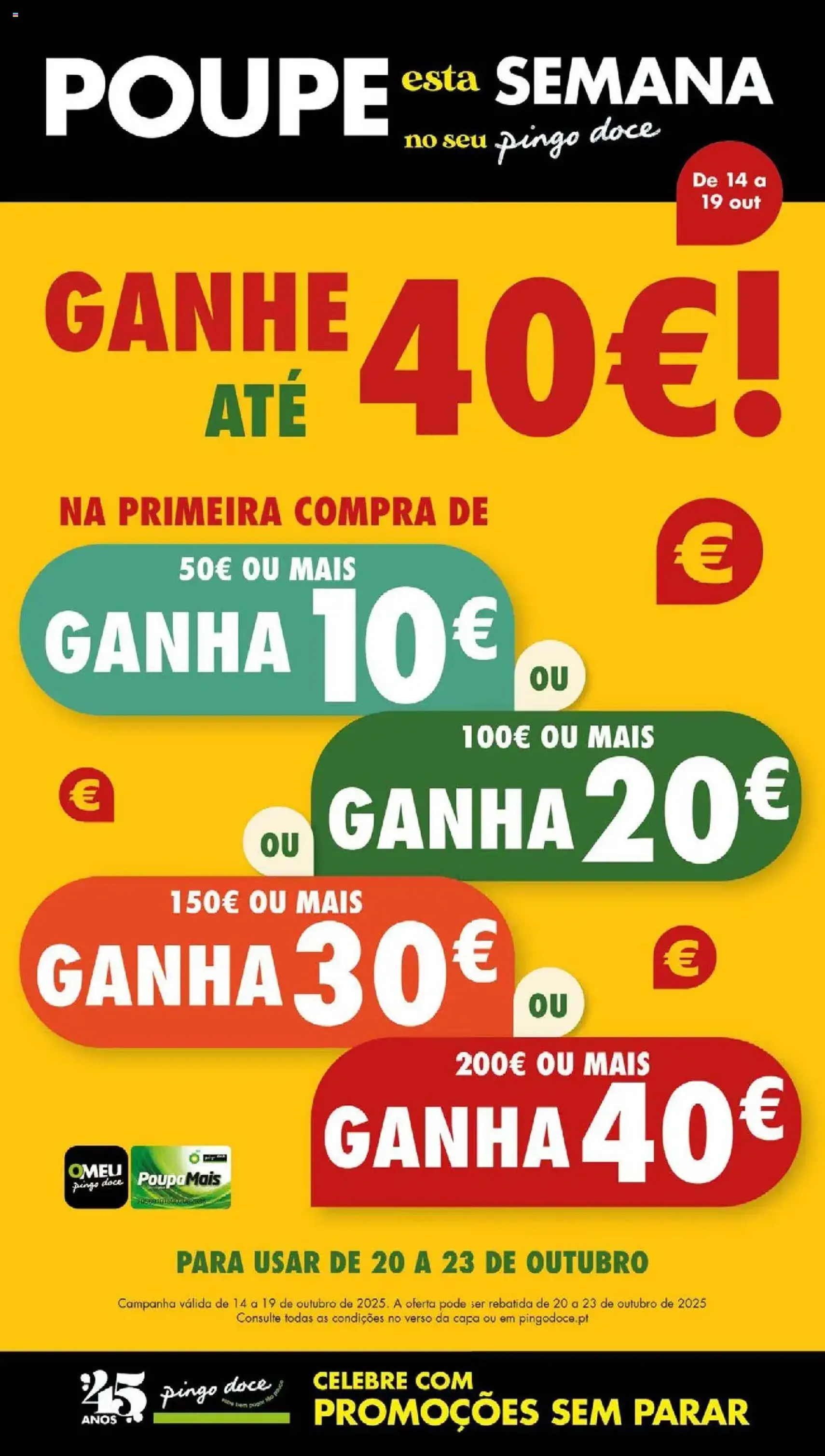 Pingo Doce folheto - folheto válido a partir de 14/10/2025 página 1 de 58 Pingo Doce folheto - folheto válido a partir de 14/10/2025 página 1 de 58