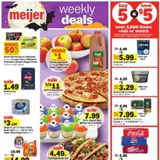 Meijer Weekly Ad - Flyer preview valid from 10/22/2025