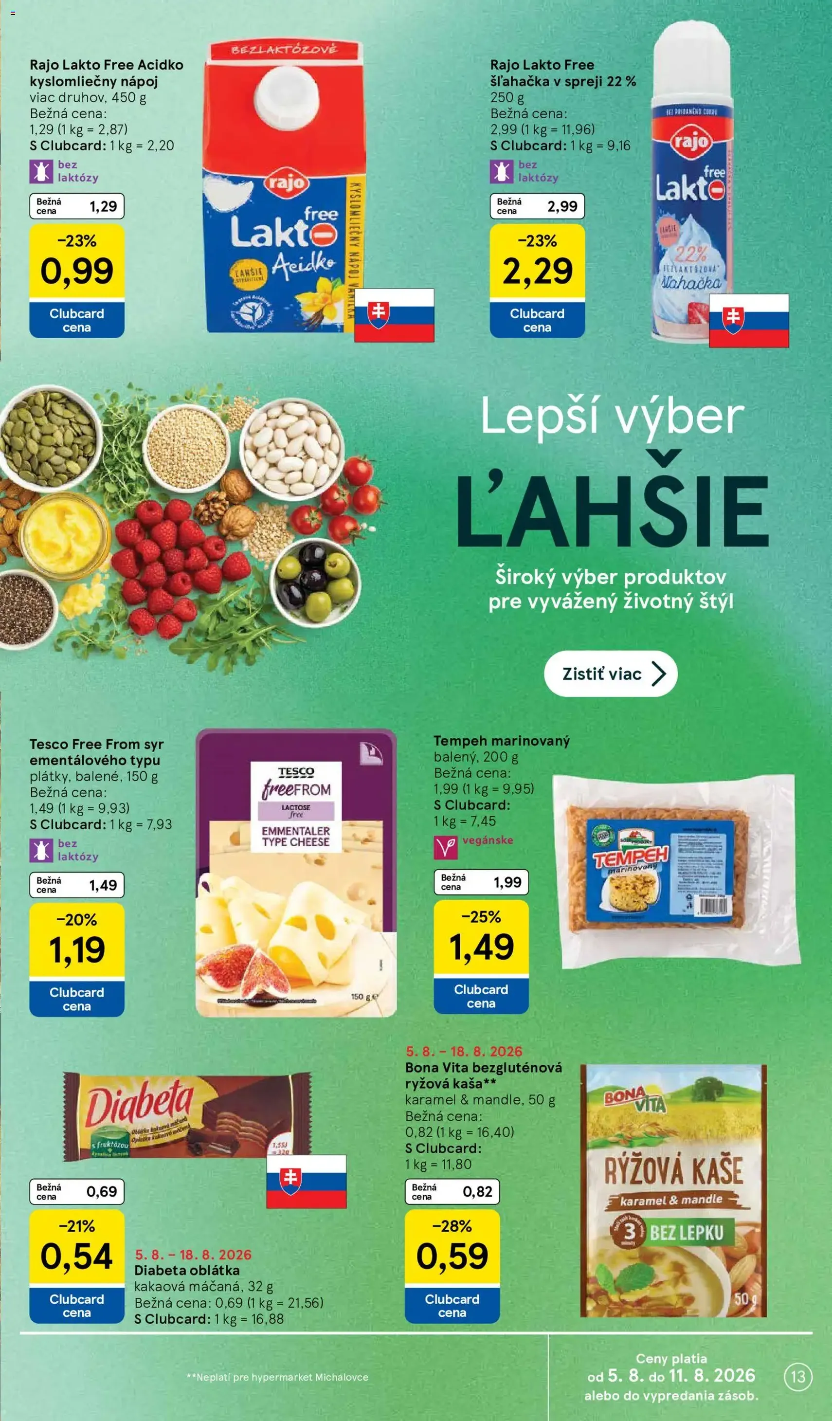 Tesco Hypermarket - leták - platný leták od 05.08.2026 strana 13 z 52