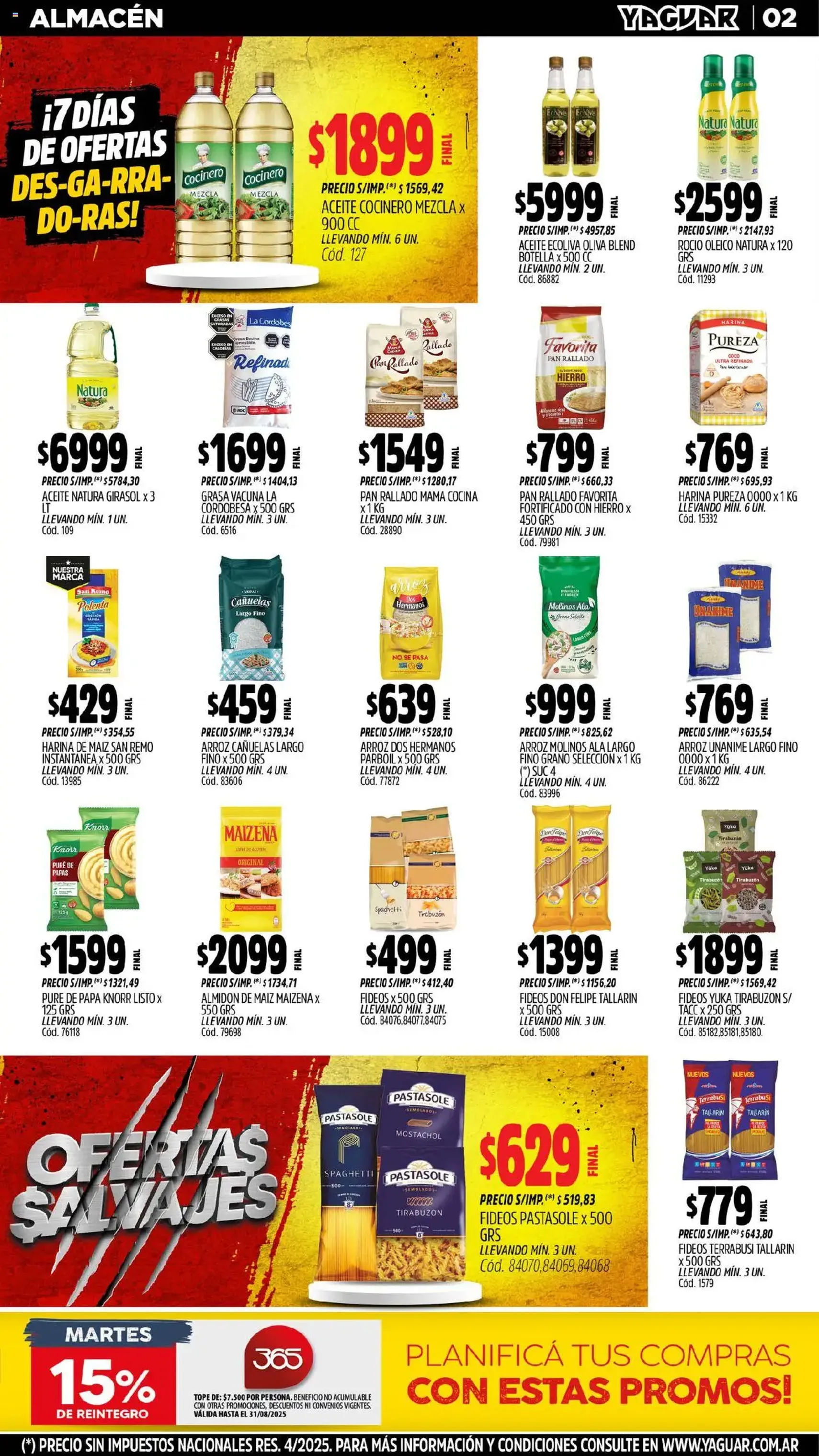 Yaguar catálogo - folleto válido desde 04/08/2025 página 2 de 45