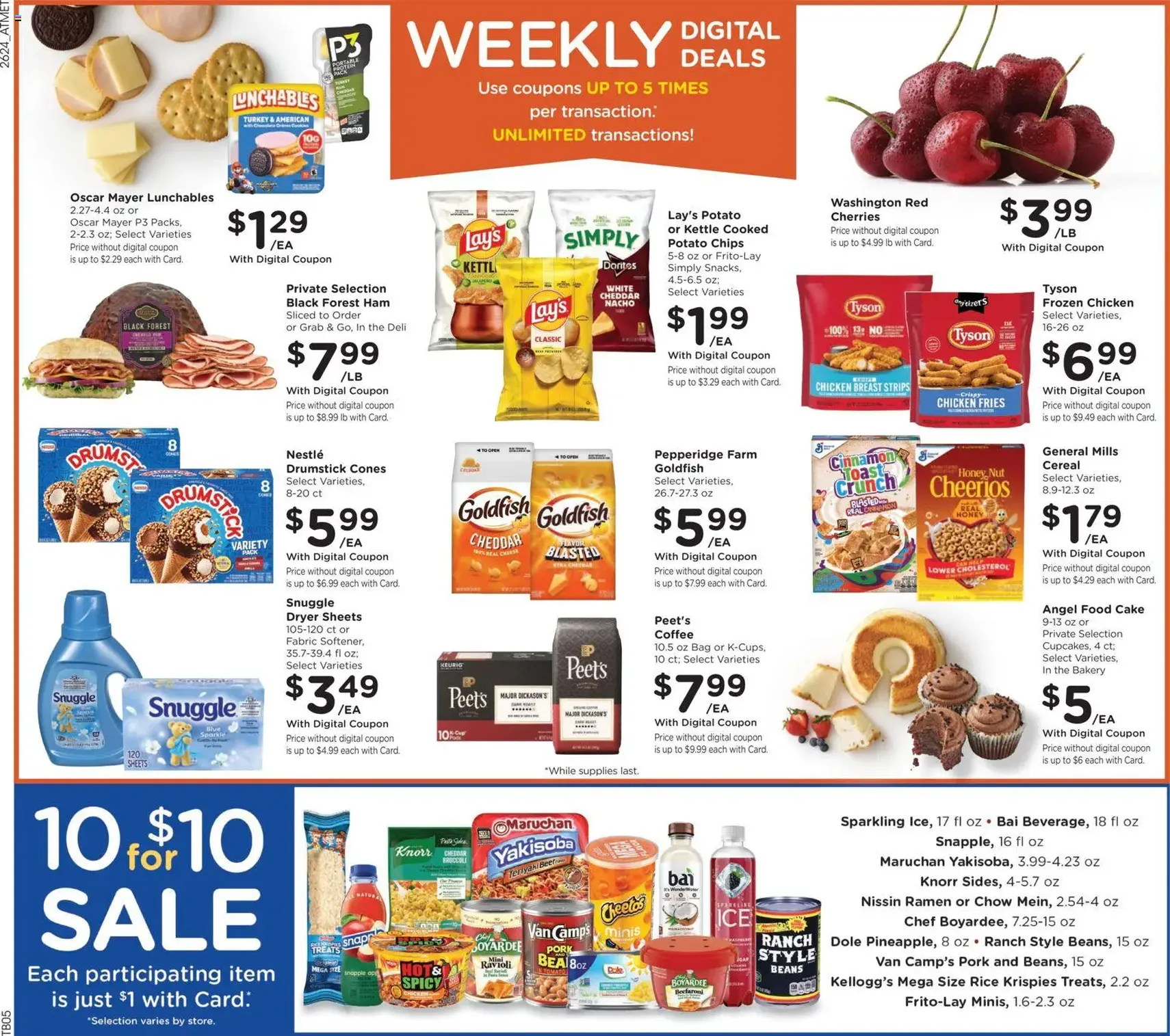 Kroger Weekly Ad - valid flyer from 07/15/2026, page 3 of 15
