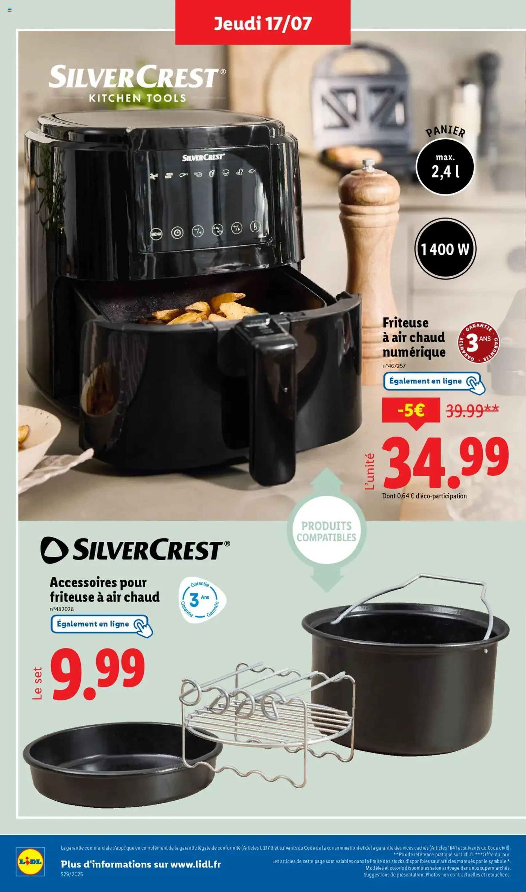 LIDL catalogue semaine 28 - brochure valable à partir du 17/07/2025, page 30 sur 82 LIDL catalogue semaine 28 - brochure valable à partir du 17/07/2025, page 30 sur 82
