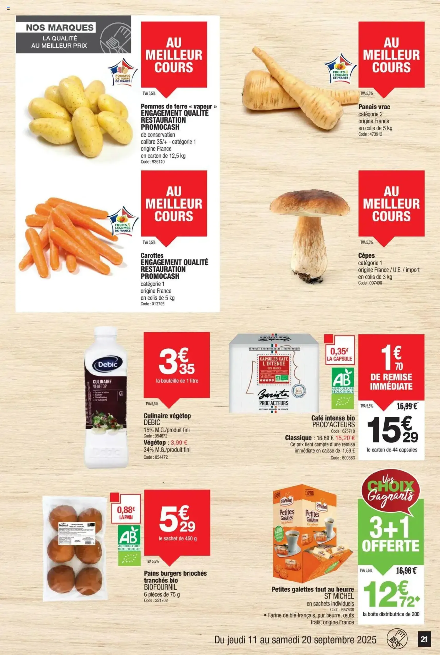 Promocash catalogue - brochure valable à partir du 11/09/2025, page 21 sur 24 Promocash catalogue - brochure valable à partir du 11/09/2025, page 21 sur 24