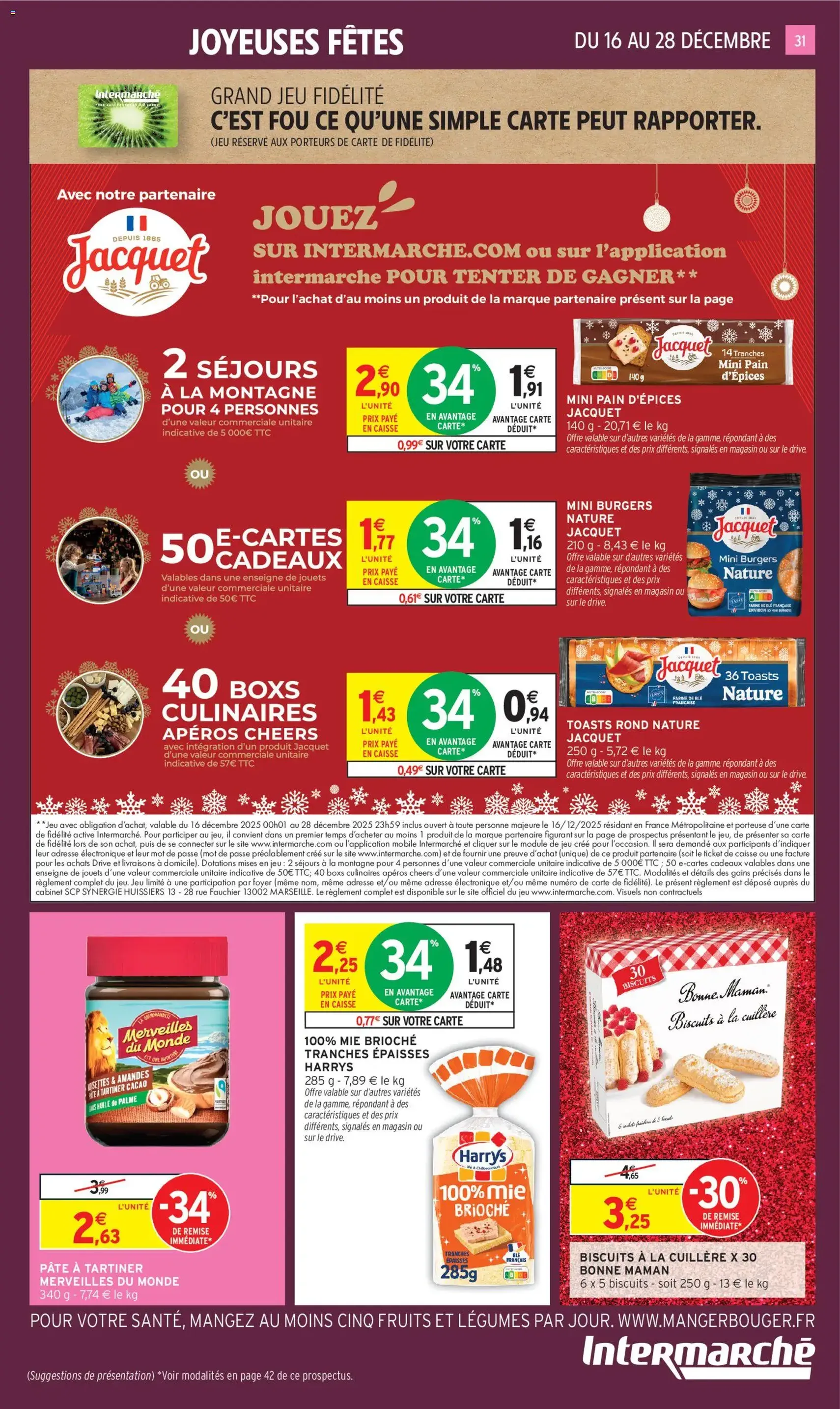 Intermarché catalogue semaine 51 - brochure valable à partir du 16/12/2025, page 31 sur 48