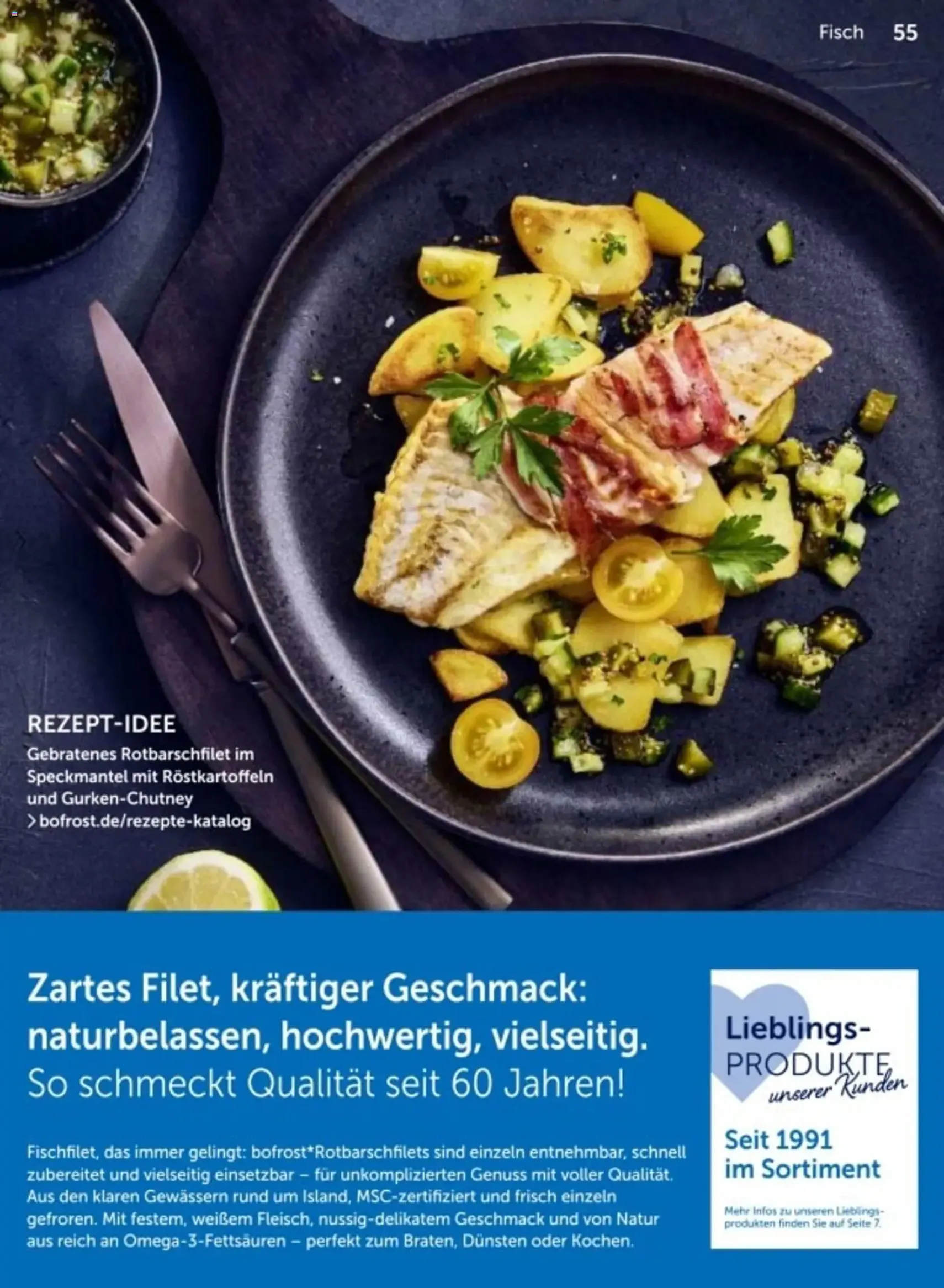 Bofrost Katalog - Gültiger Prospekt ab 06.03.2026, Seite 55 von insgesamt 150