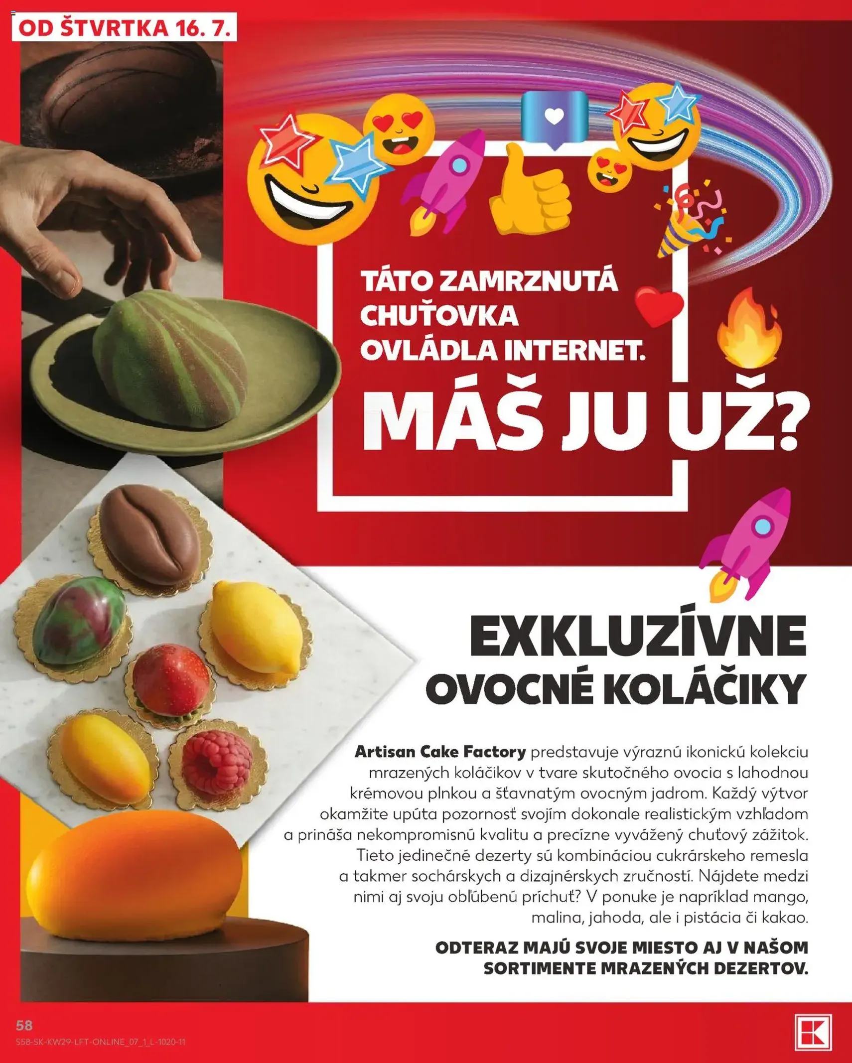 Kaufland leták - platný leták od 16.07.2026 strana 58 z 86