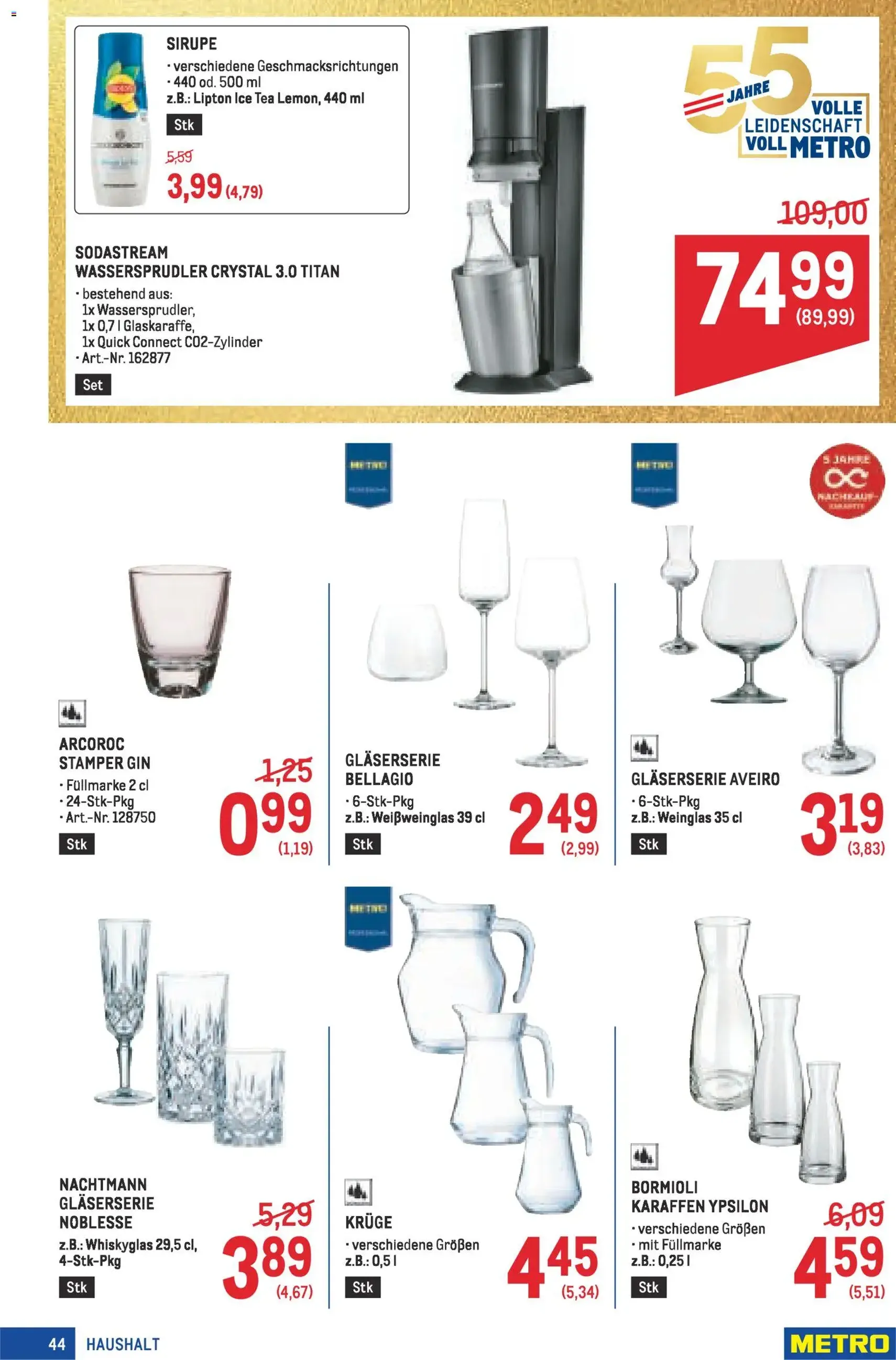 Metro angebote Profi - Gültiger Prospekt ab 05.03.2026, Seite 44 von insgesamt 72