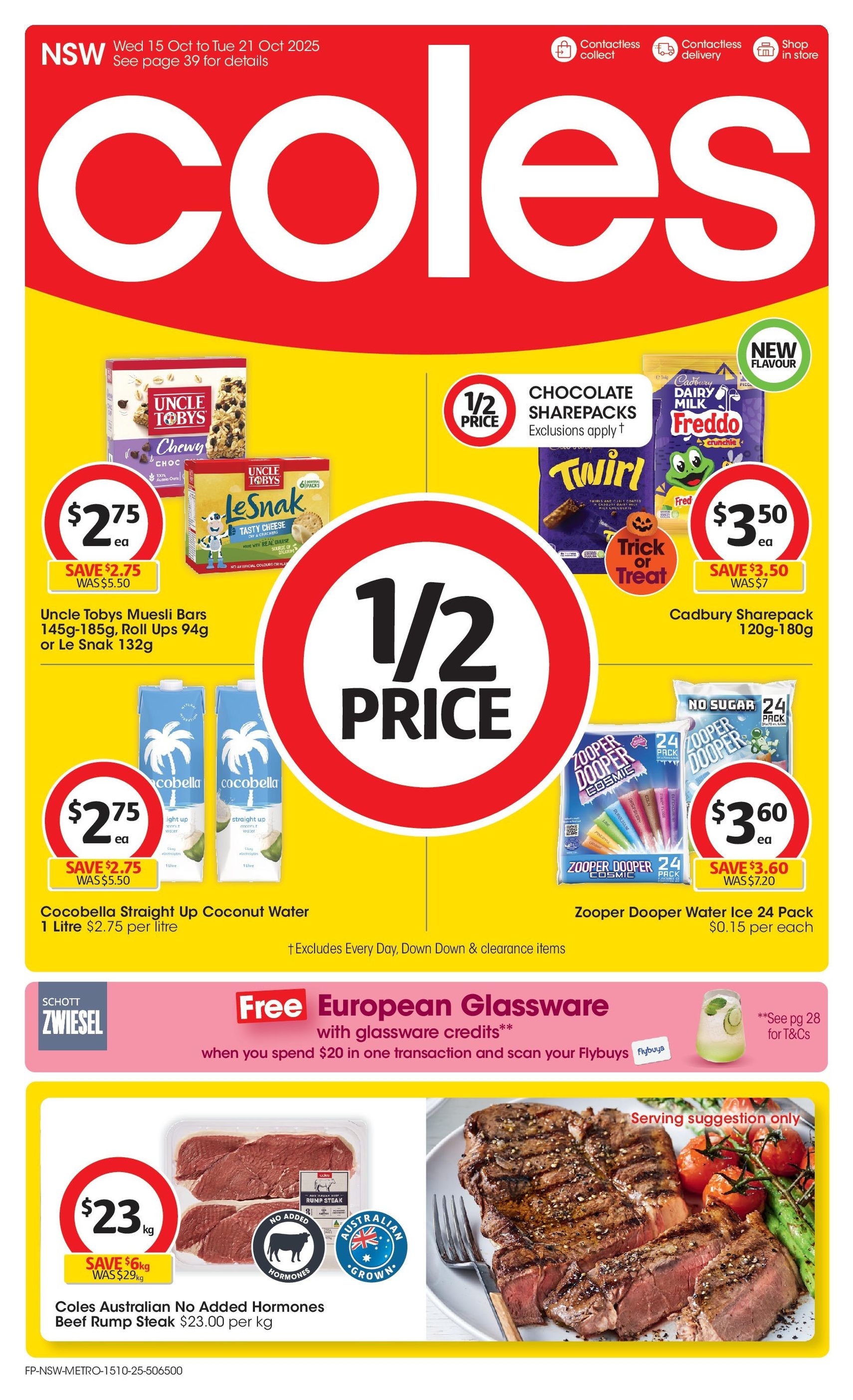 Coles Catalogue NSW - valid flyer from 15/10/2025, page 1 of 51 Coles Catalogue NSW - valid flyer from 15/10/2025, page 1 of 51